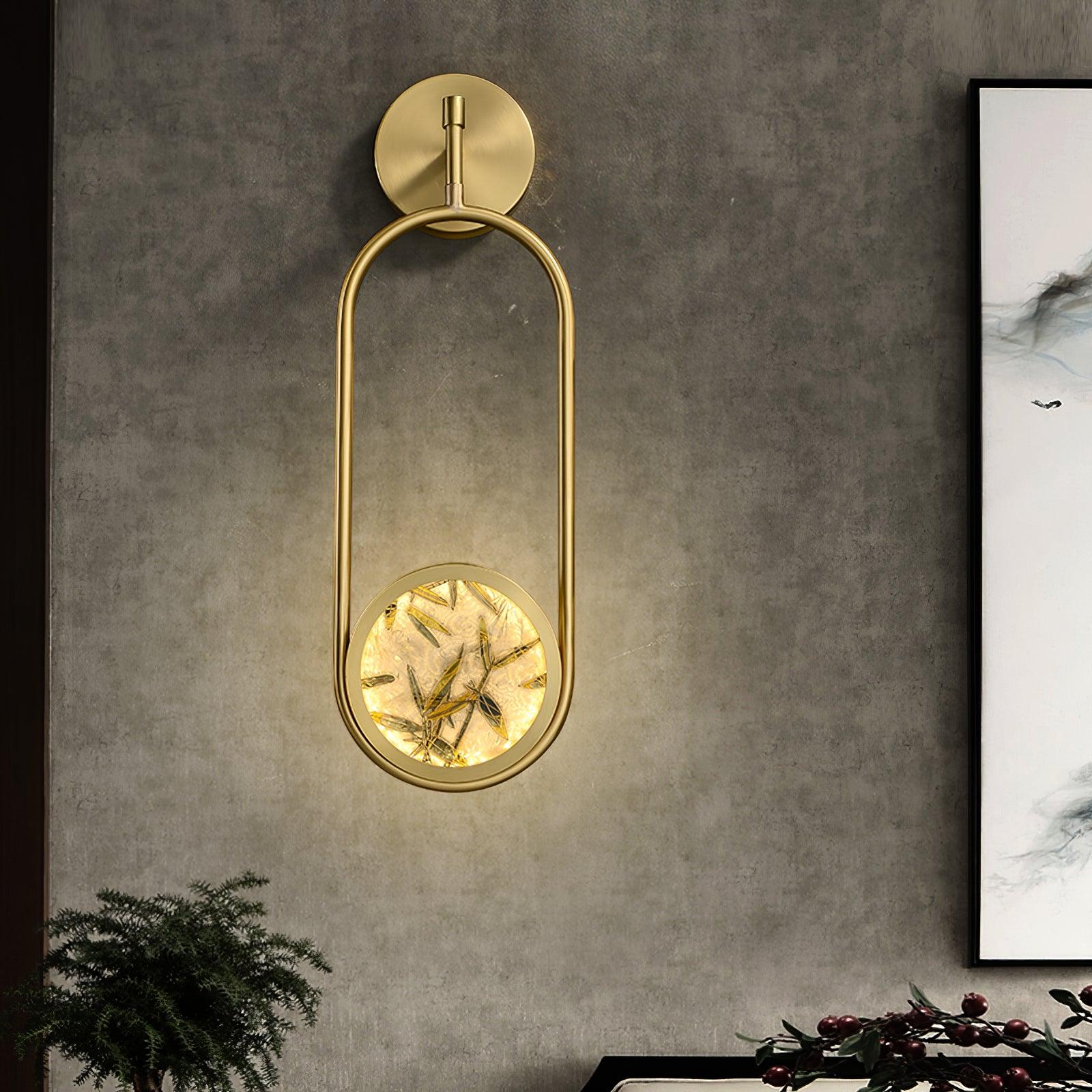 Liora Luxe Brass Wall Light - Letslighting