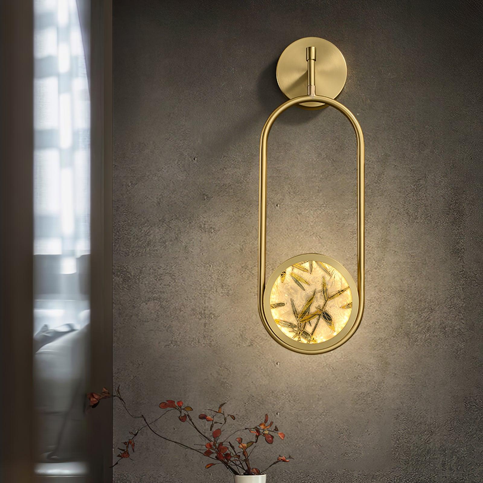 Liora Luxe Brass Wall Light - Letslighting