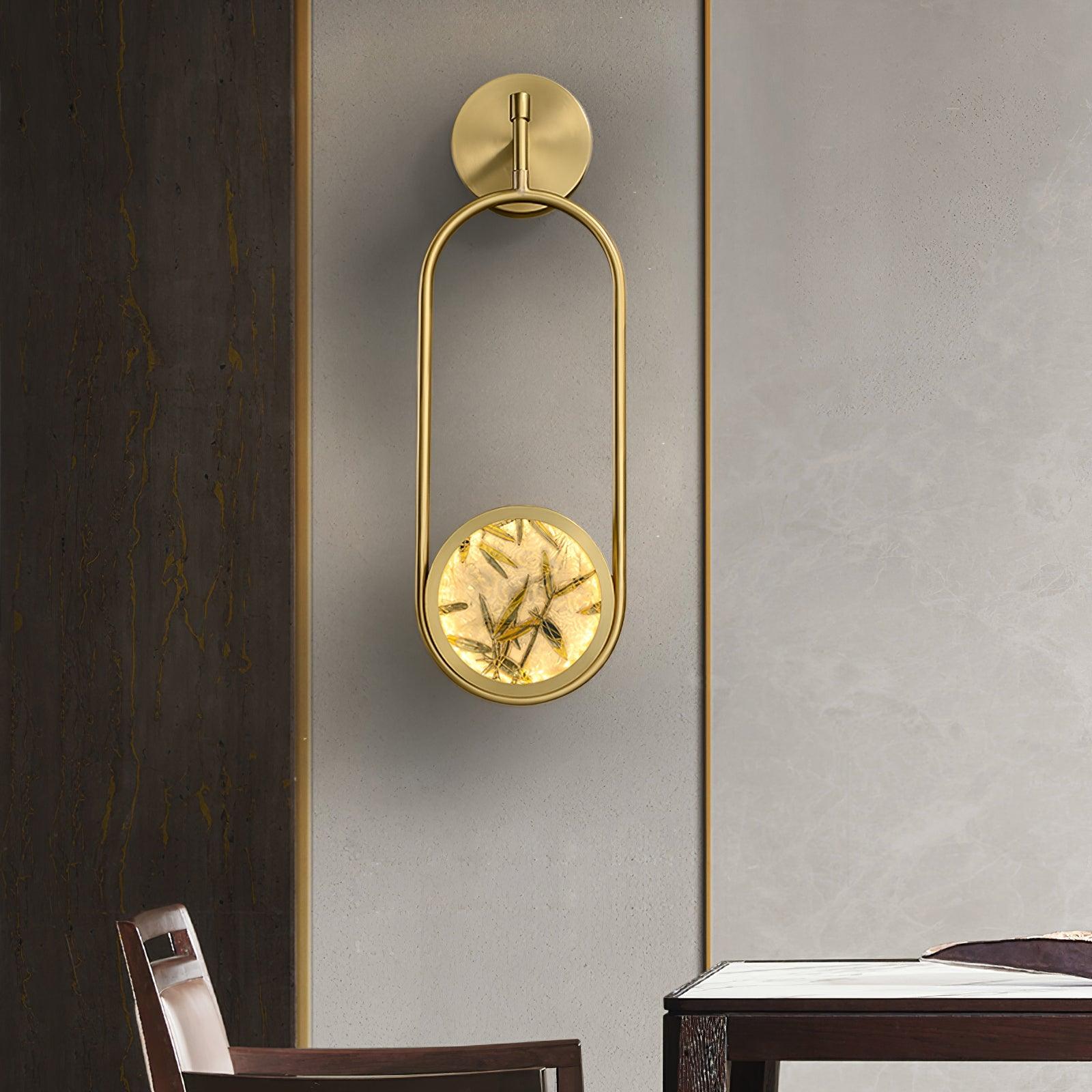 Liora Luxe Brass Wall Light - Letslighting