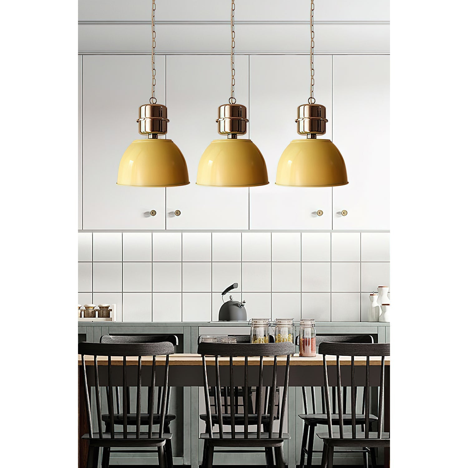 Evlaeia Modern Minimalist Orange Pendant Lamp - Letslighting