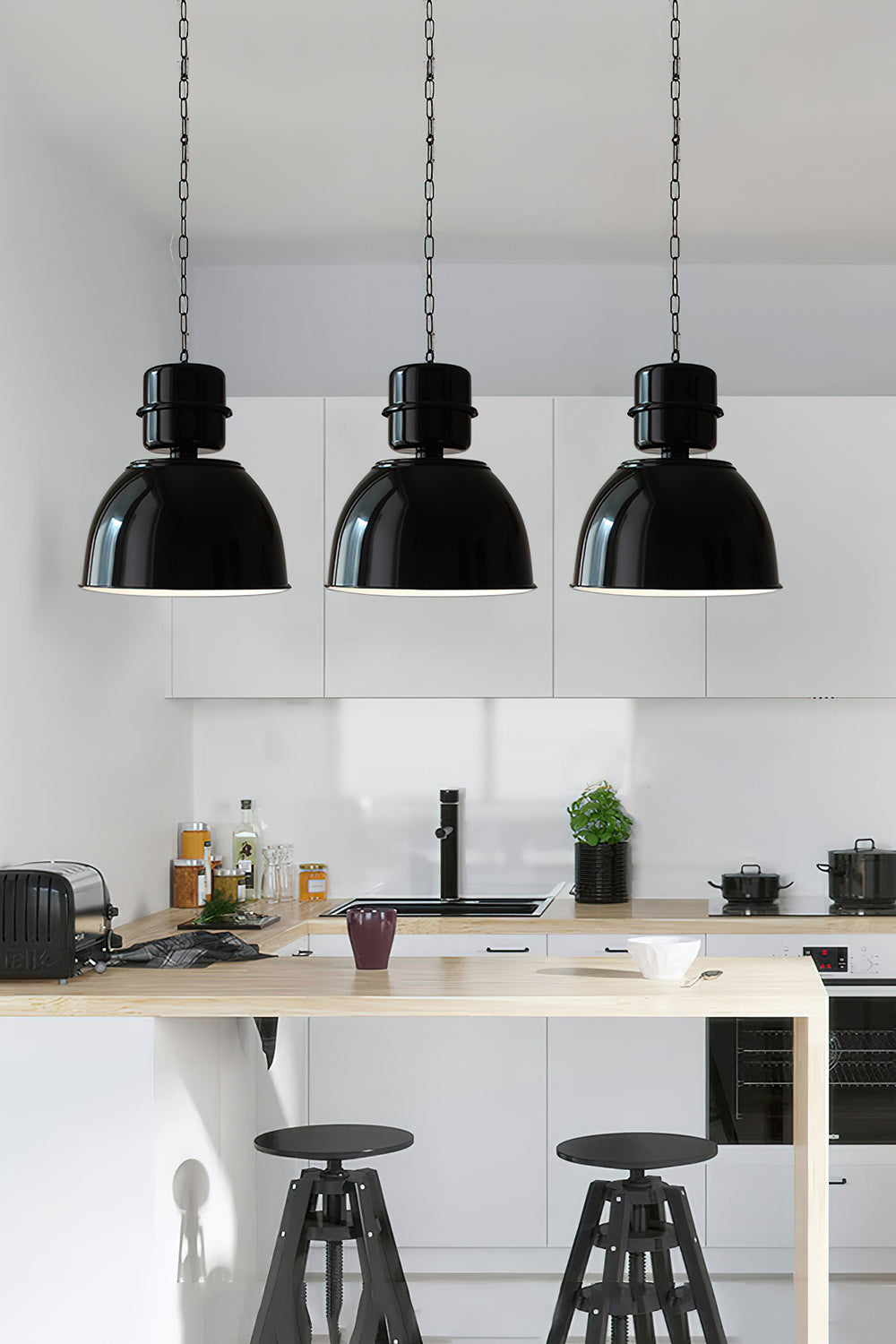Evlaeia Modern Minimalist Orange Pendant Lamp - Letslighting