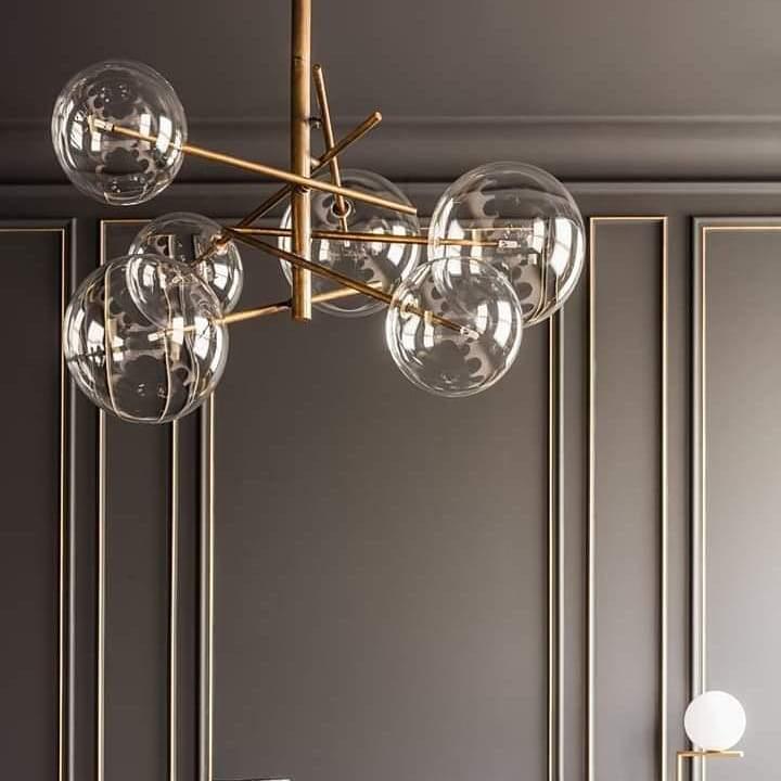Lustra Chandelier LED Clear Crystal - Letslighting