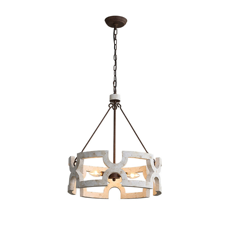 Evelan Individual Creativity Hand-carved Wood Chandelier - Letslighting