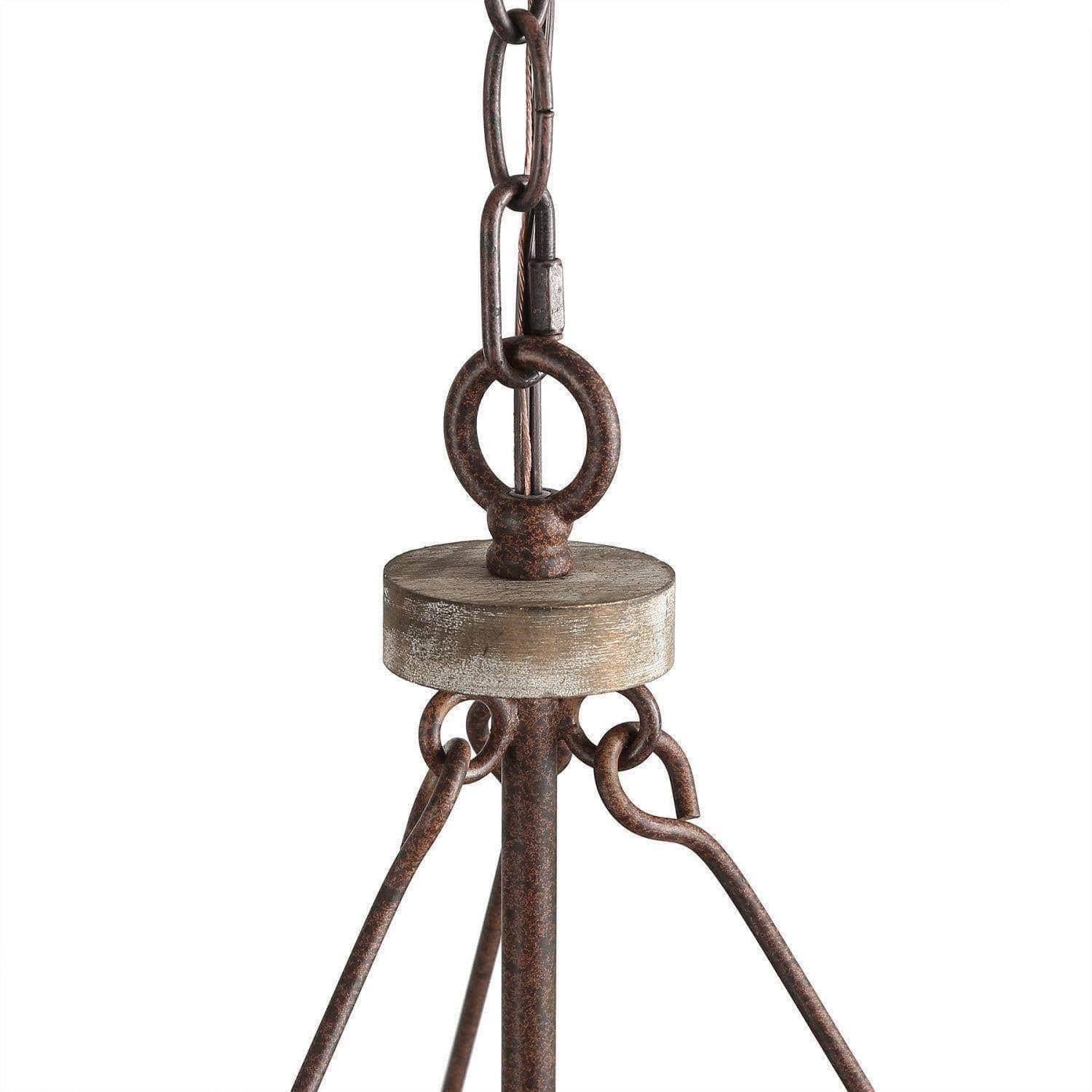 Evelan Individual Creativity Hand-carved Wood Chandelier - Letslighting