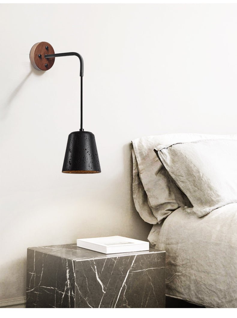 Jorren Modern Travertine Wall Light