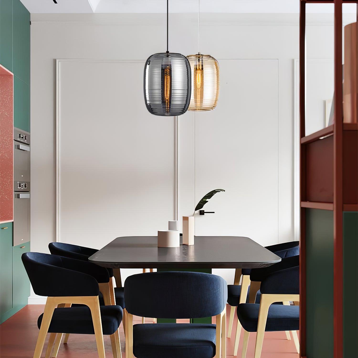 Zetheor Glass Pendant Light