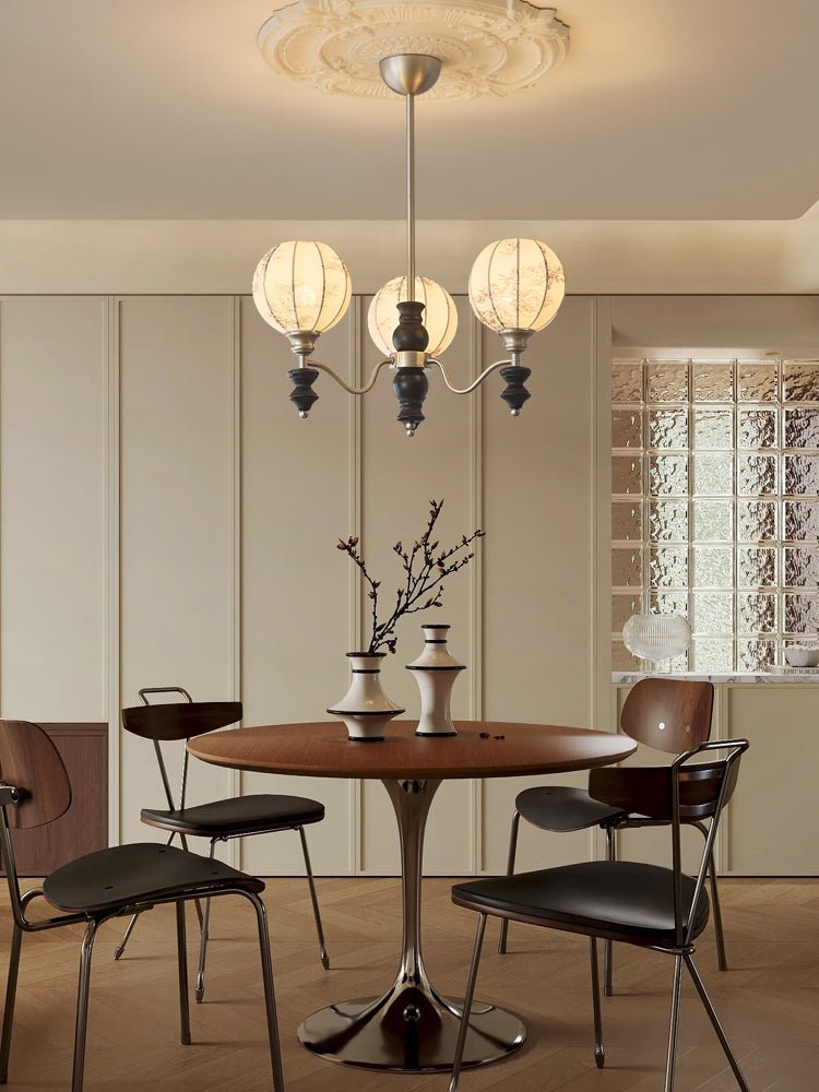 Osilan Traditional Elegance Vintage Wood Chandelier - Letslighting