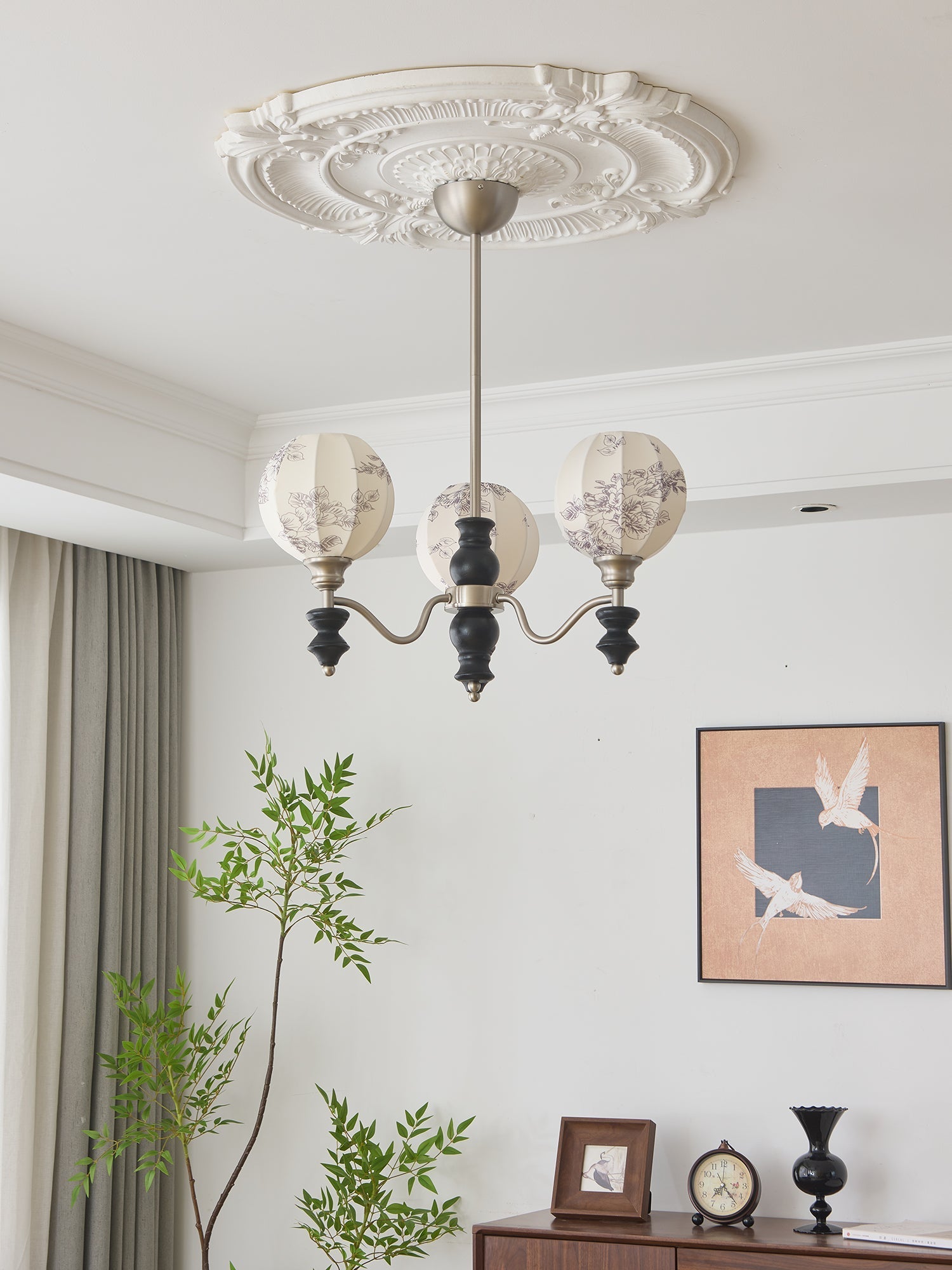 Osilan Traditional Elegance Vintage Wood Chandelier - Letslighting