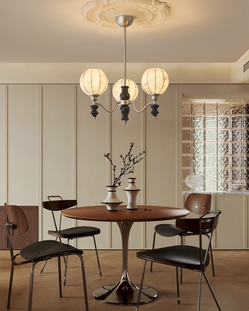 Osilan Traditional Elegance Vintage Wood Chandelier - Letslighting
