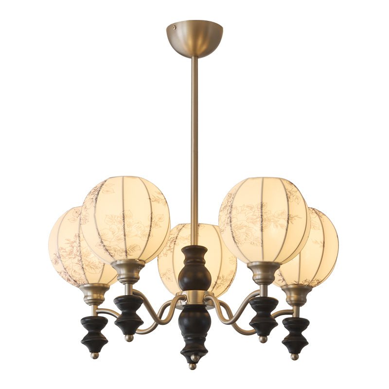 Osilan Traditional Elegance Vintage Wood Chandelier - Letslighting