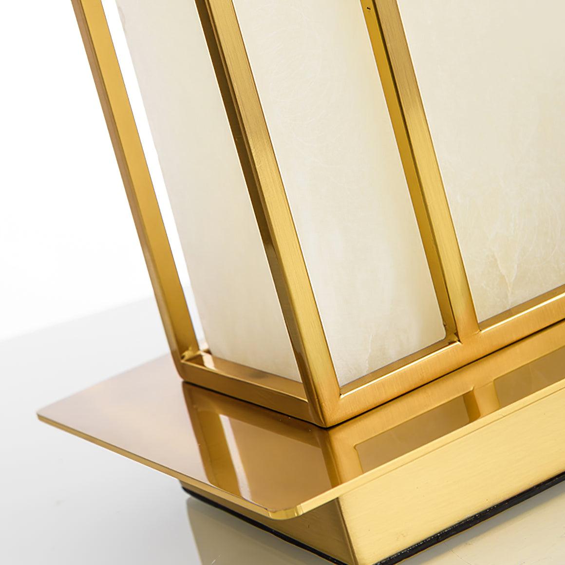 Nysilor Rectangular Glass Table Lamp - Letslighting