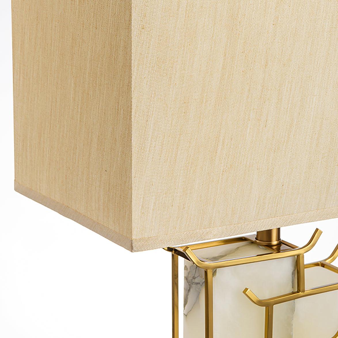 Nysilor Rectangular Glass Table Lamp - Letslighting
