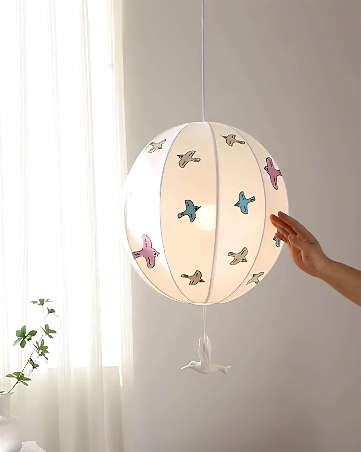 Jupiter Pendant Lamp Bird Sphere - Letslighting