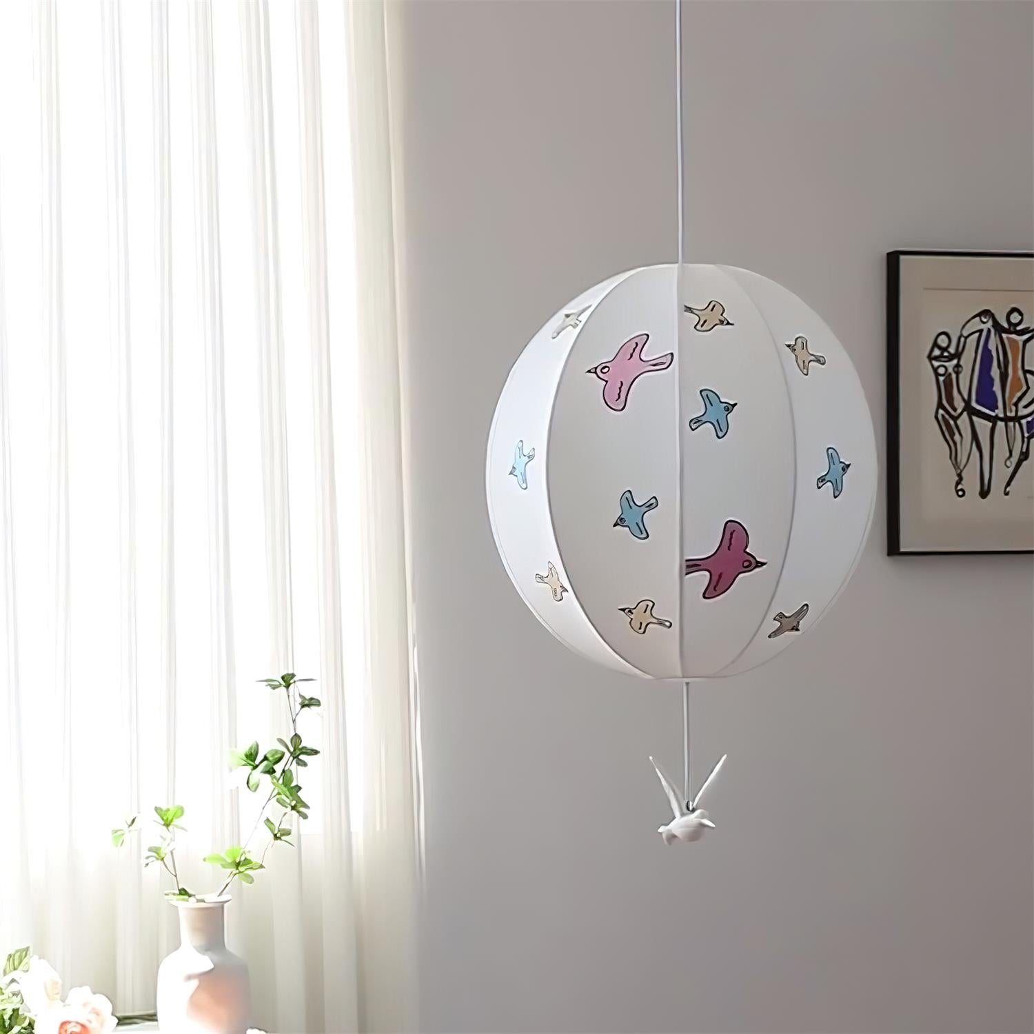 Jupiter Pendant Lamp Bird Sphere - Letslighting