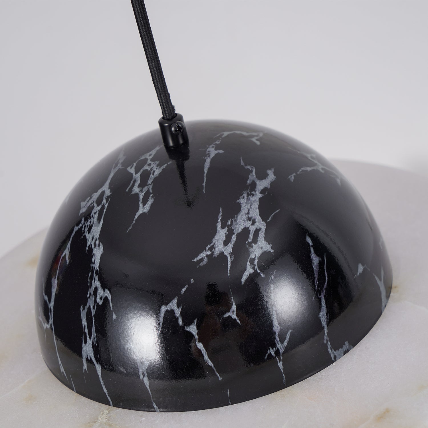 Jutta Pendant Lamp Marble Leather Fusion - Letslighting