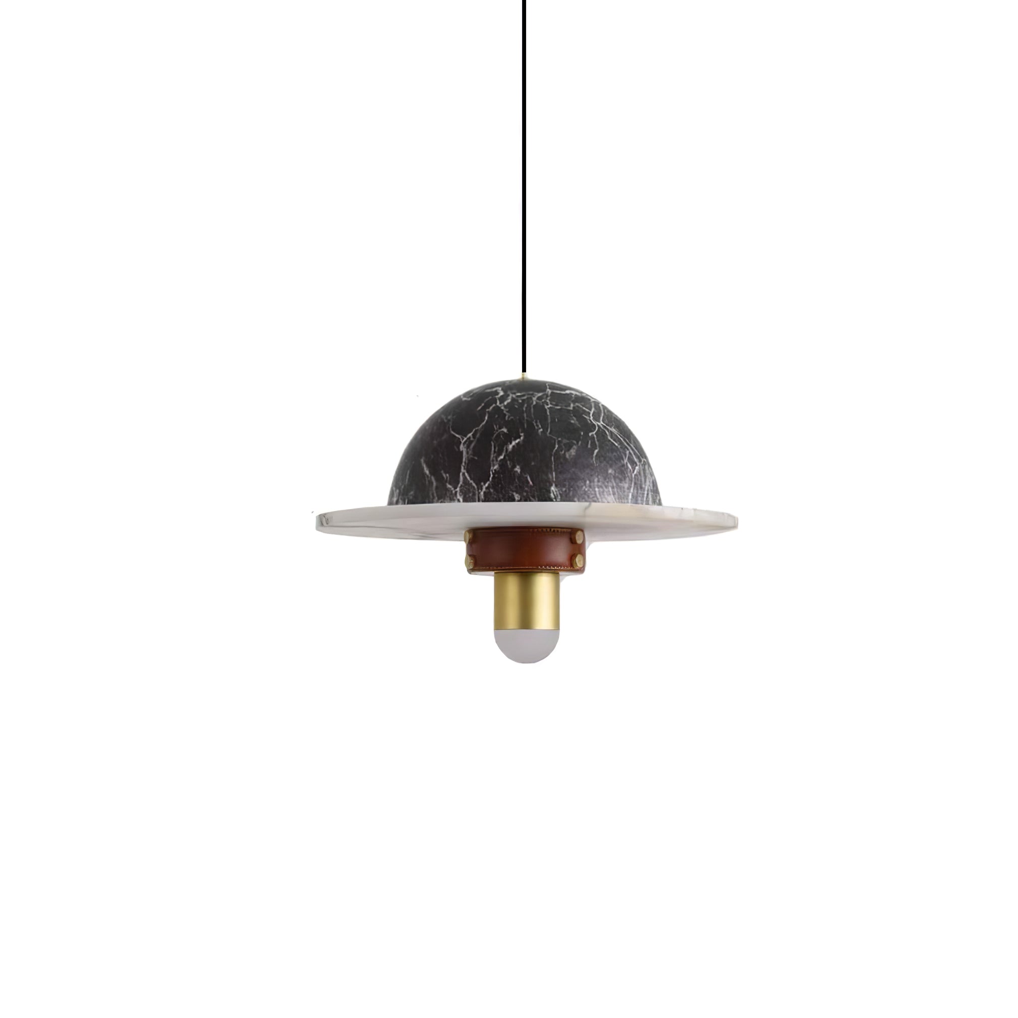 Jutta Pendant Lamp Marble Leather Fusion - Letslighting