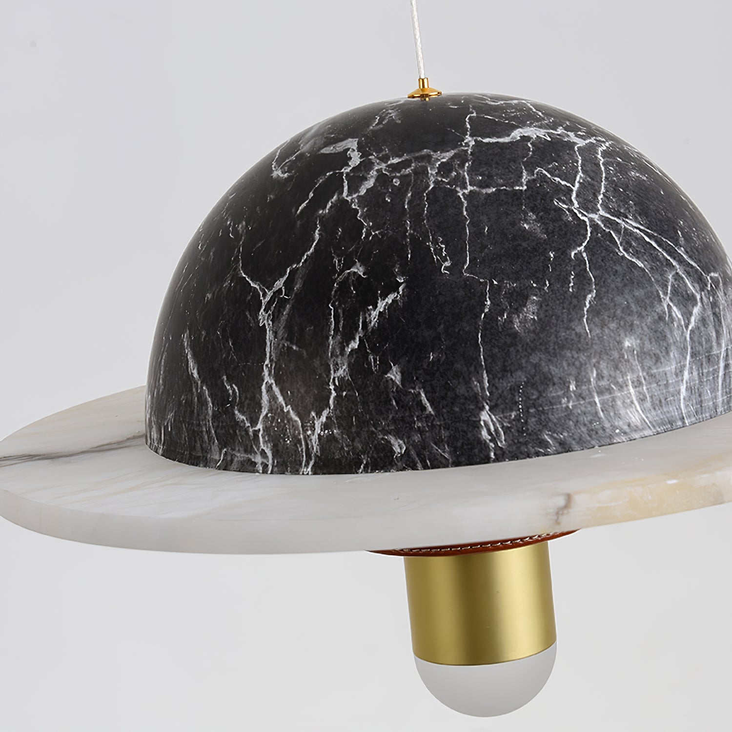 Jutta Pendant Lamp Marble Leather Fusion - Letslighting