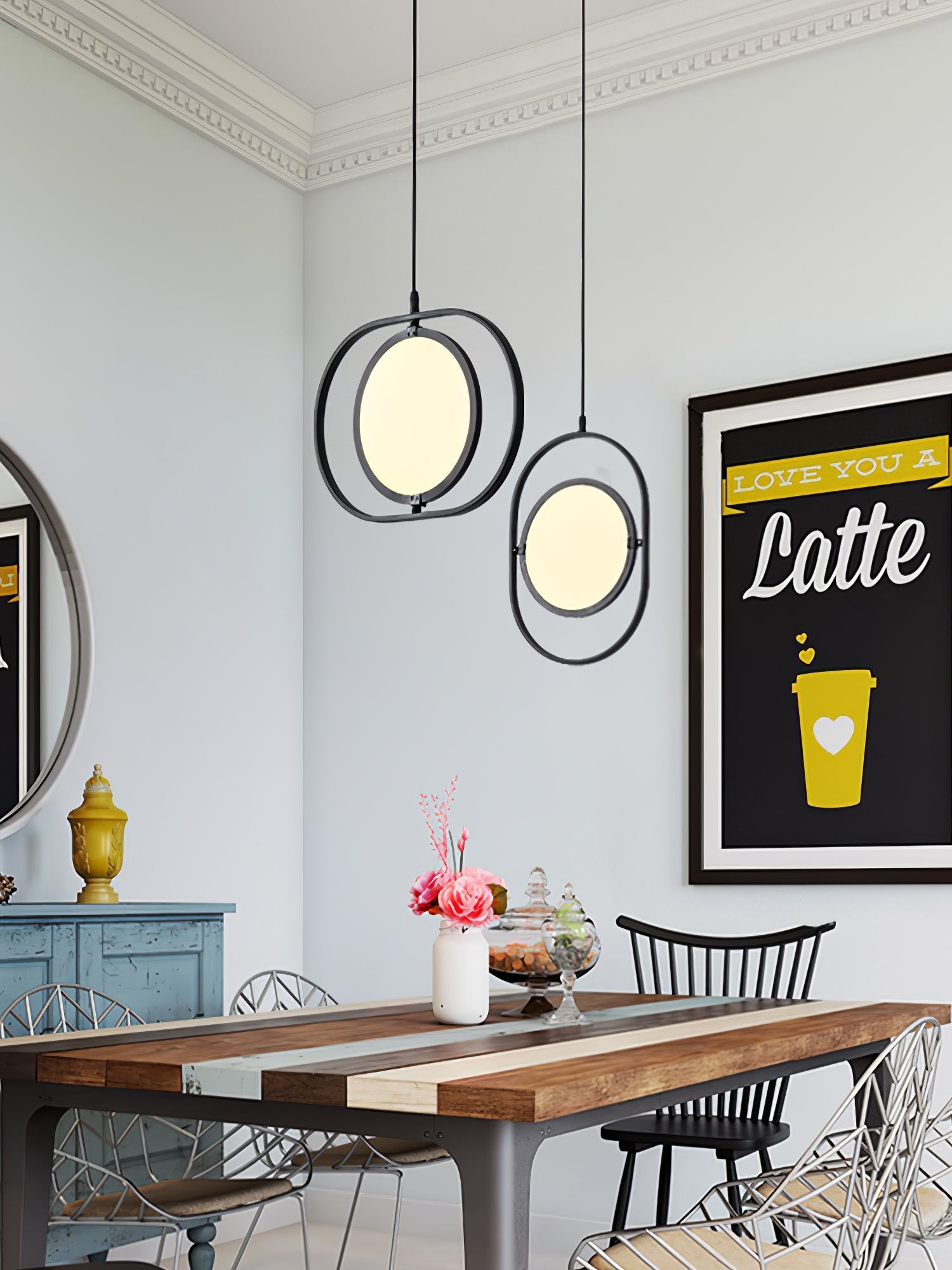 Veloren Industrial Classic Pendant Light - Letslighting