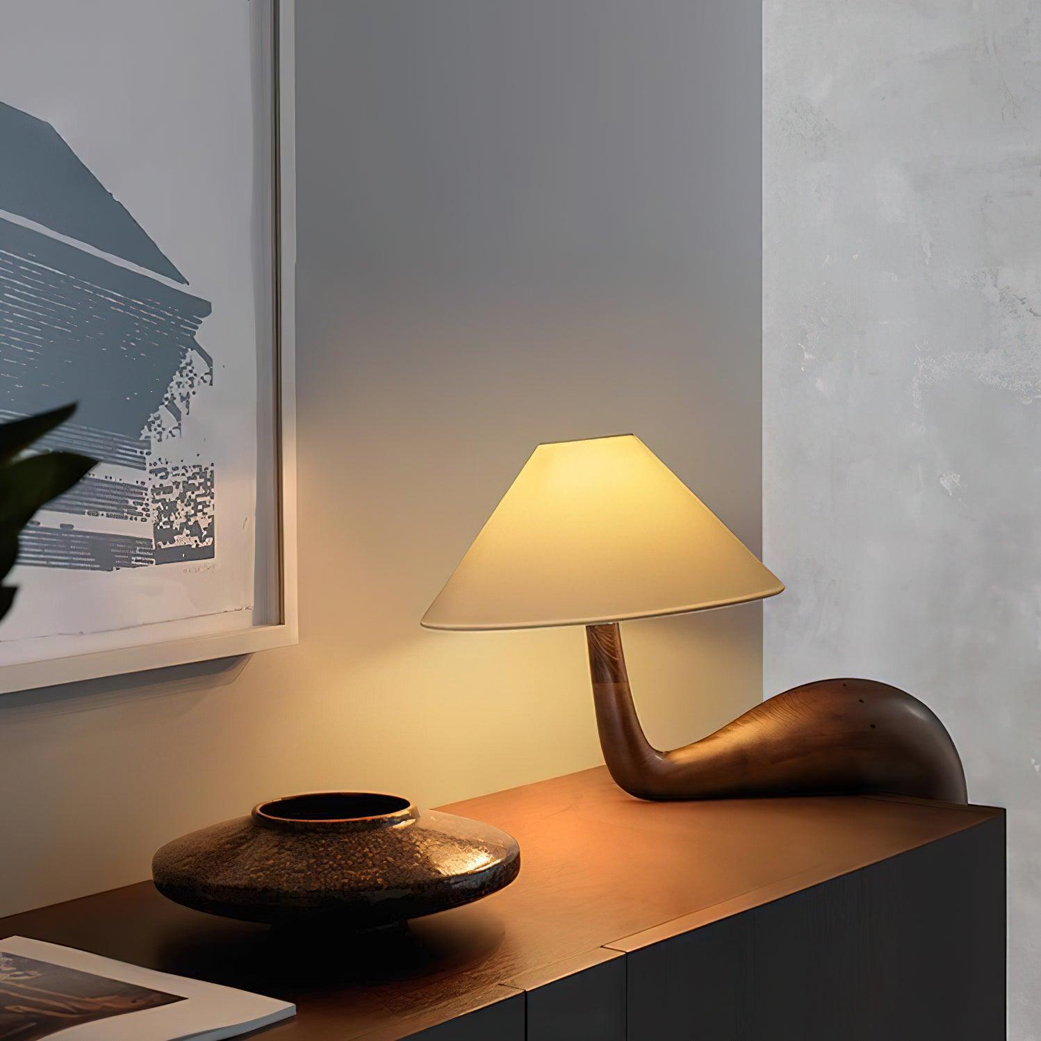 Solisise Wood Artistic Table Lamp - Letslighting