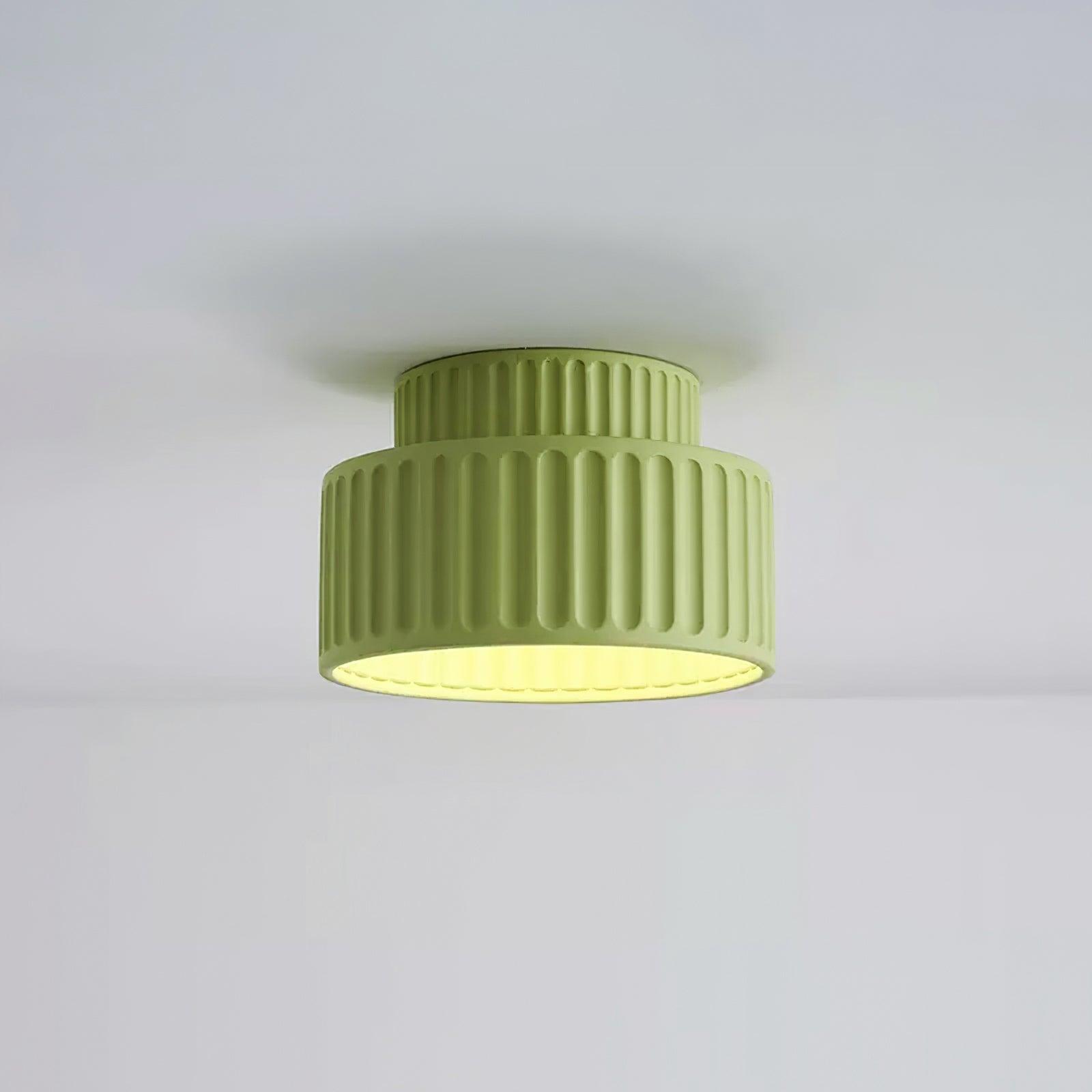 Terrena Ribbed Ceiling Light - Letslighting