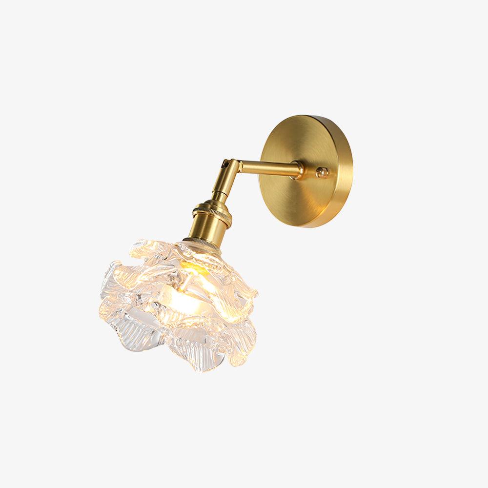 Petal Vintage Brass Wall Lamp - Letslighting