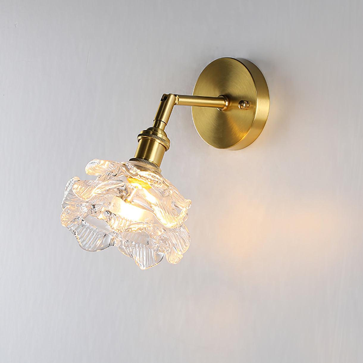 Petal Vintage Brass Wall Lamp - Letslighting