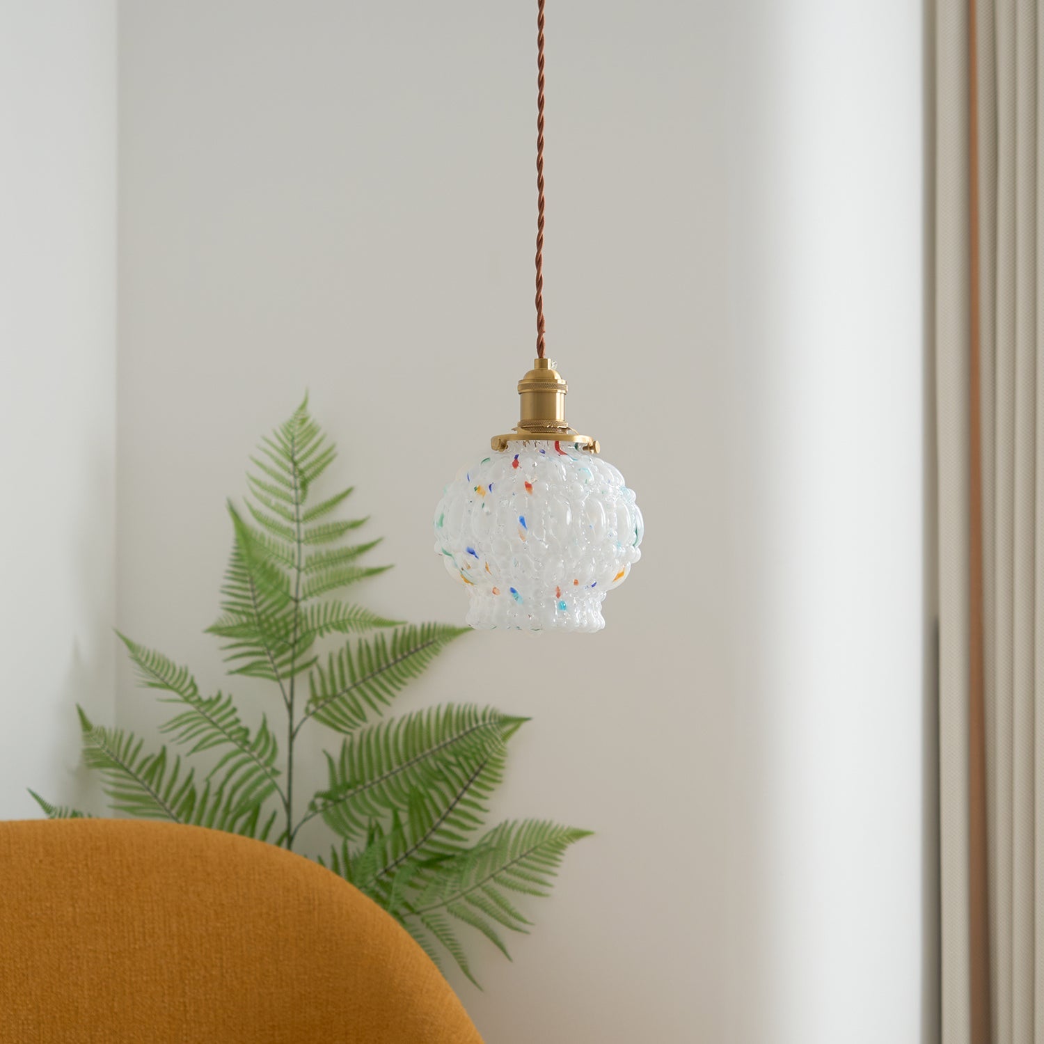 Jovik Textured Glass Pendant Light - Letslighting