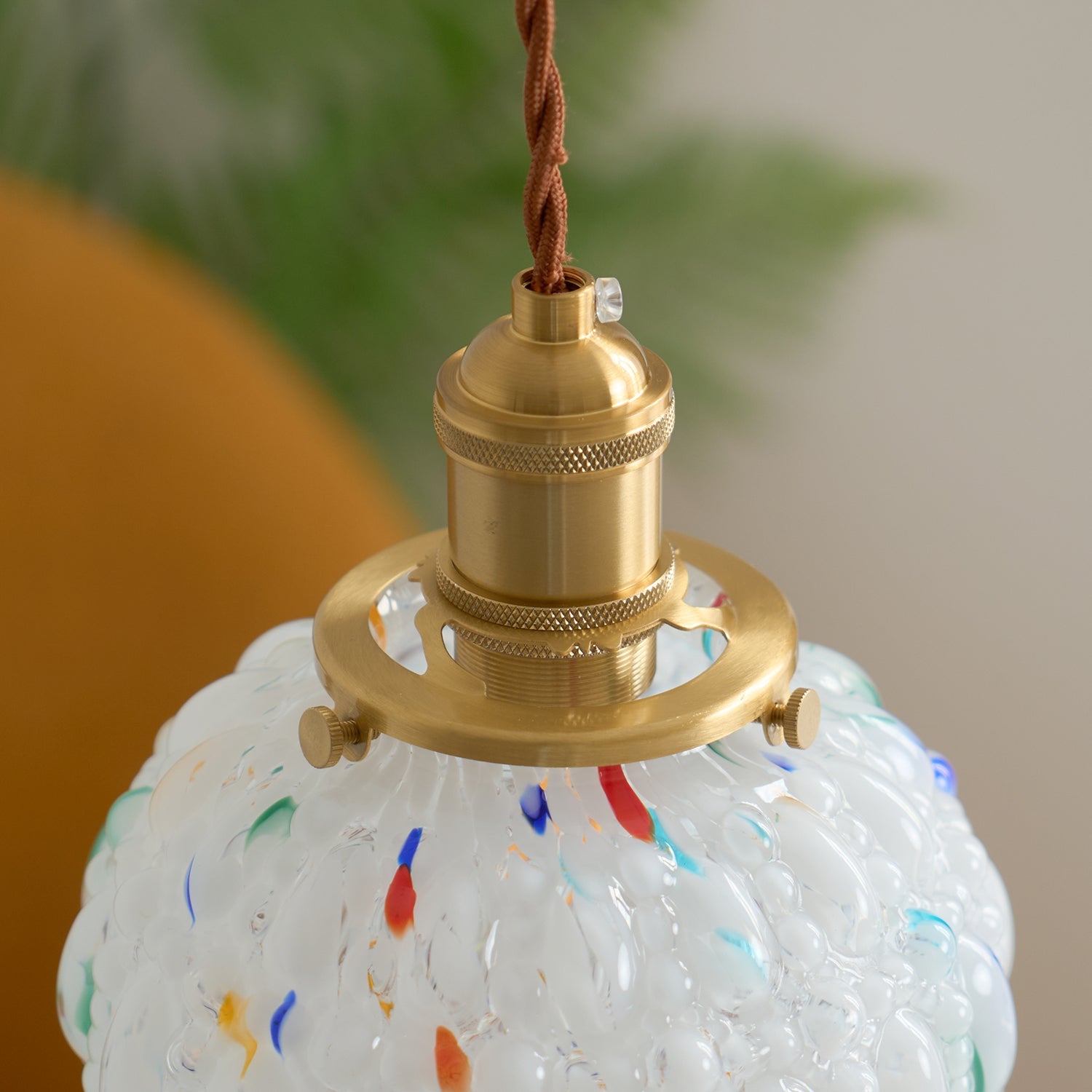 Jovik Textured Glass Pendant Light - Letslighting