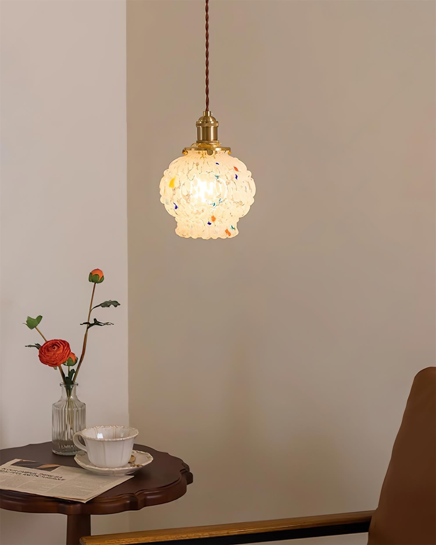 Jovik Textured Glass Pendant Light - Letslighting