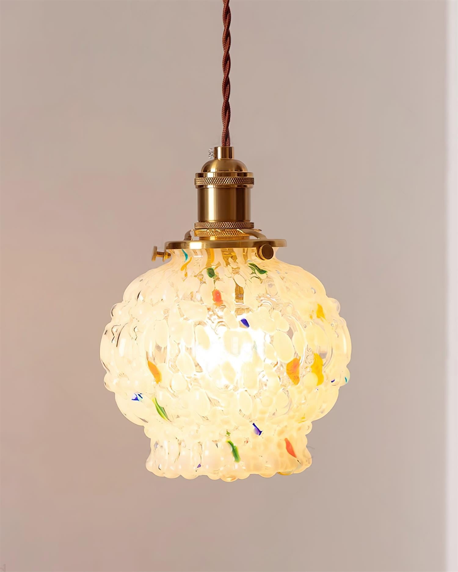 Jovik Textured Glass Pendant Light - Letslighting