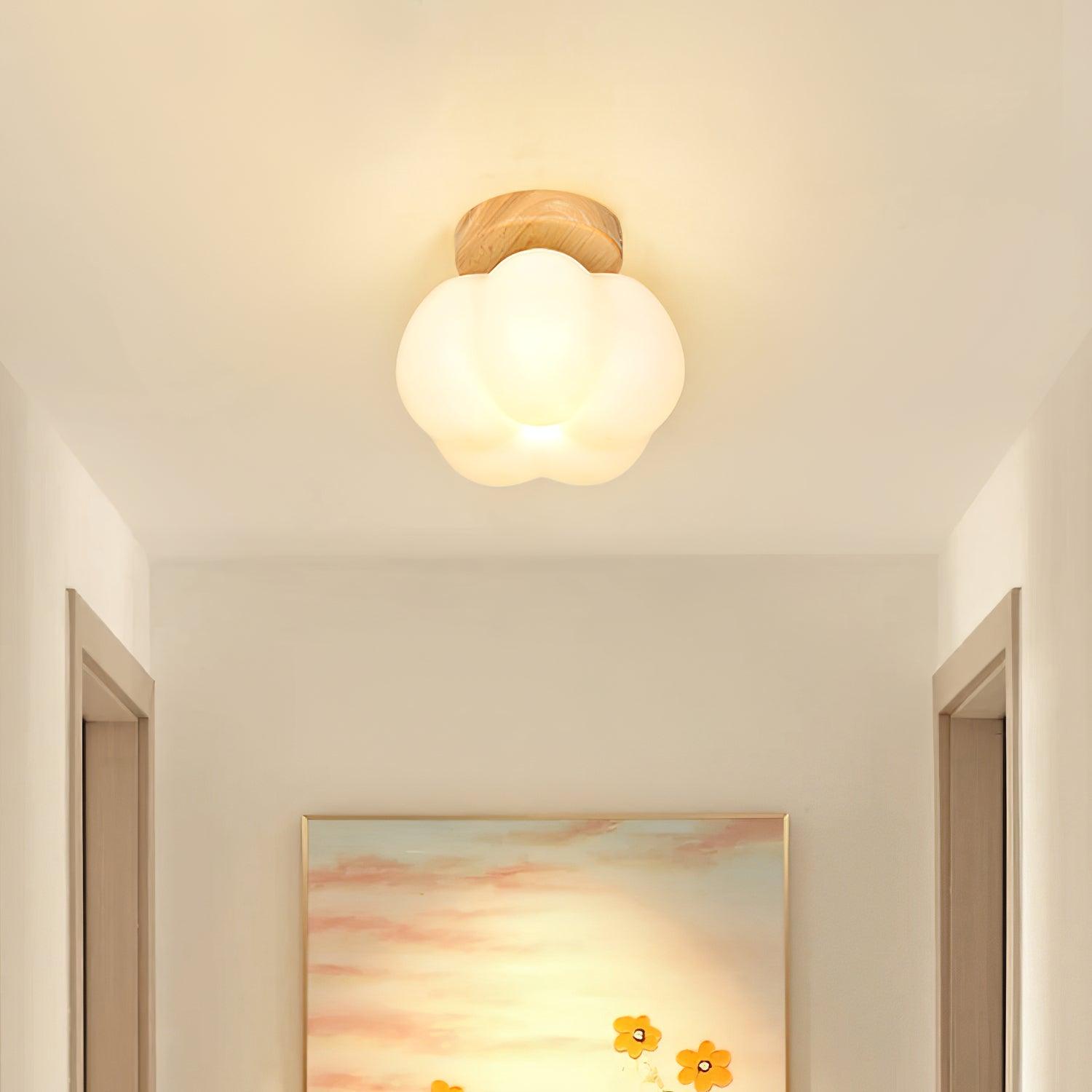 Cinorisra Nordic Art Flower Mini Ceiling Lamp - Letslighting