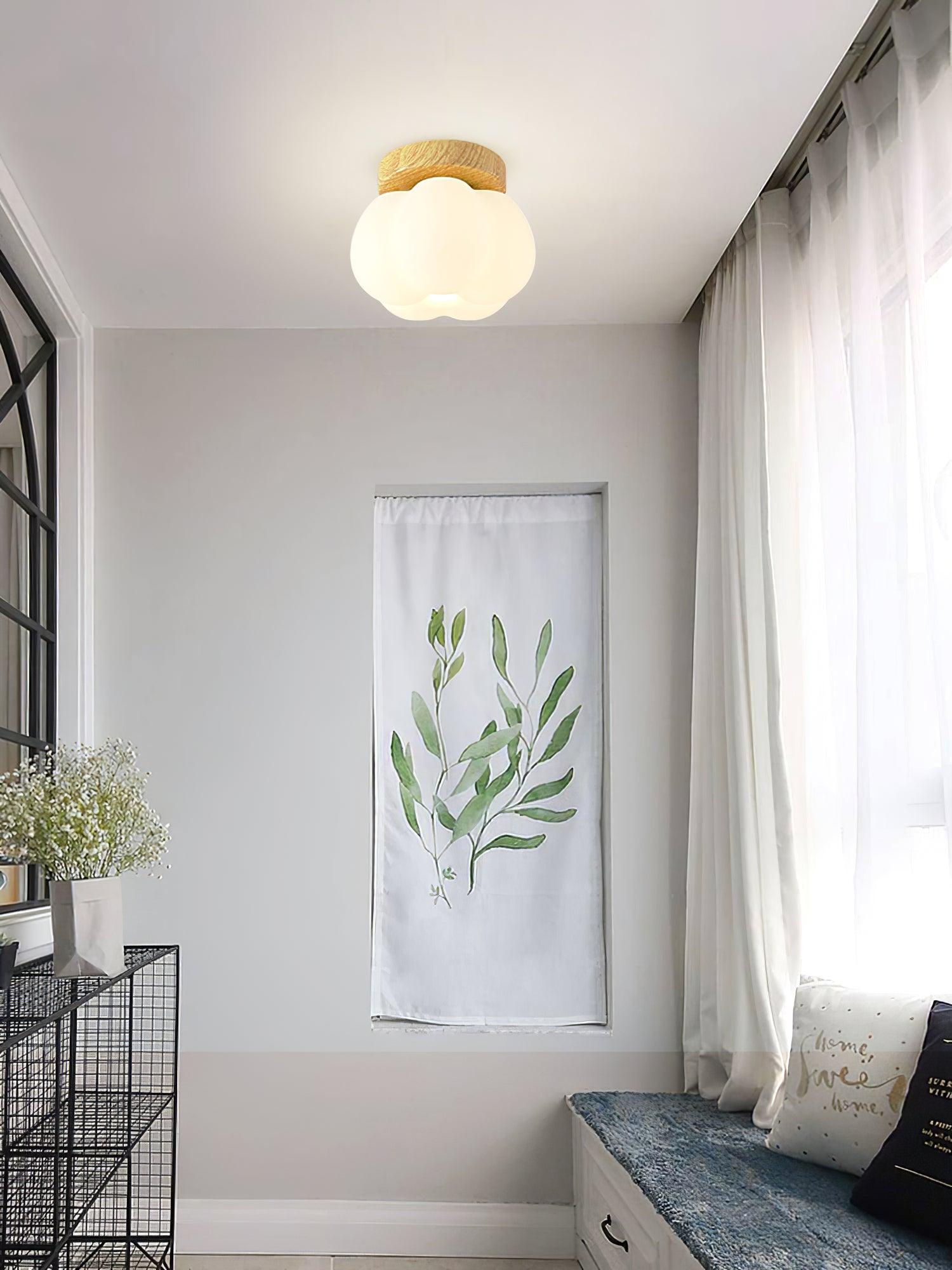 Cinorisra Nordic Art Flower Mini Ceiling Lamp - Letslighting