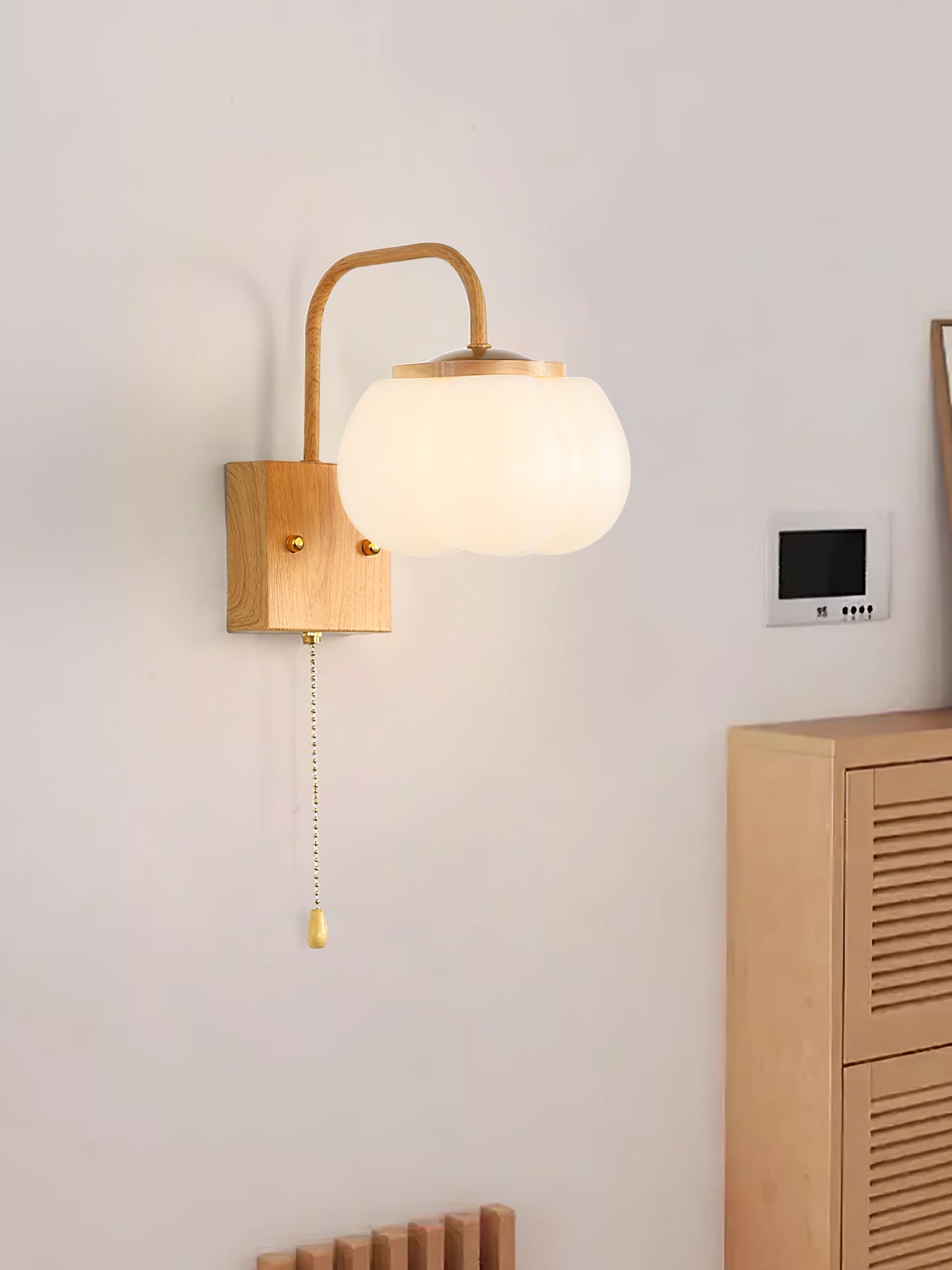 Eurrinis Elegance Flower Plastic Wall Lamp - Letslighting