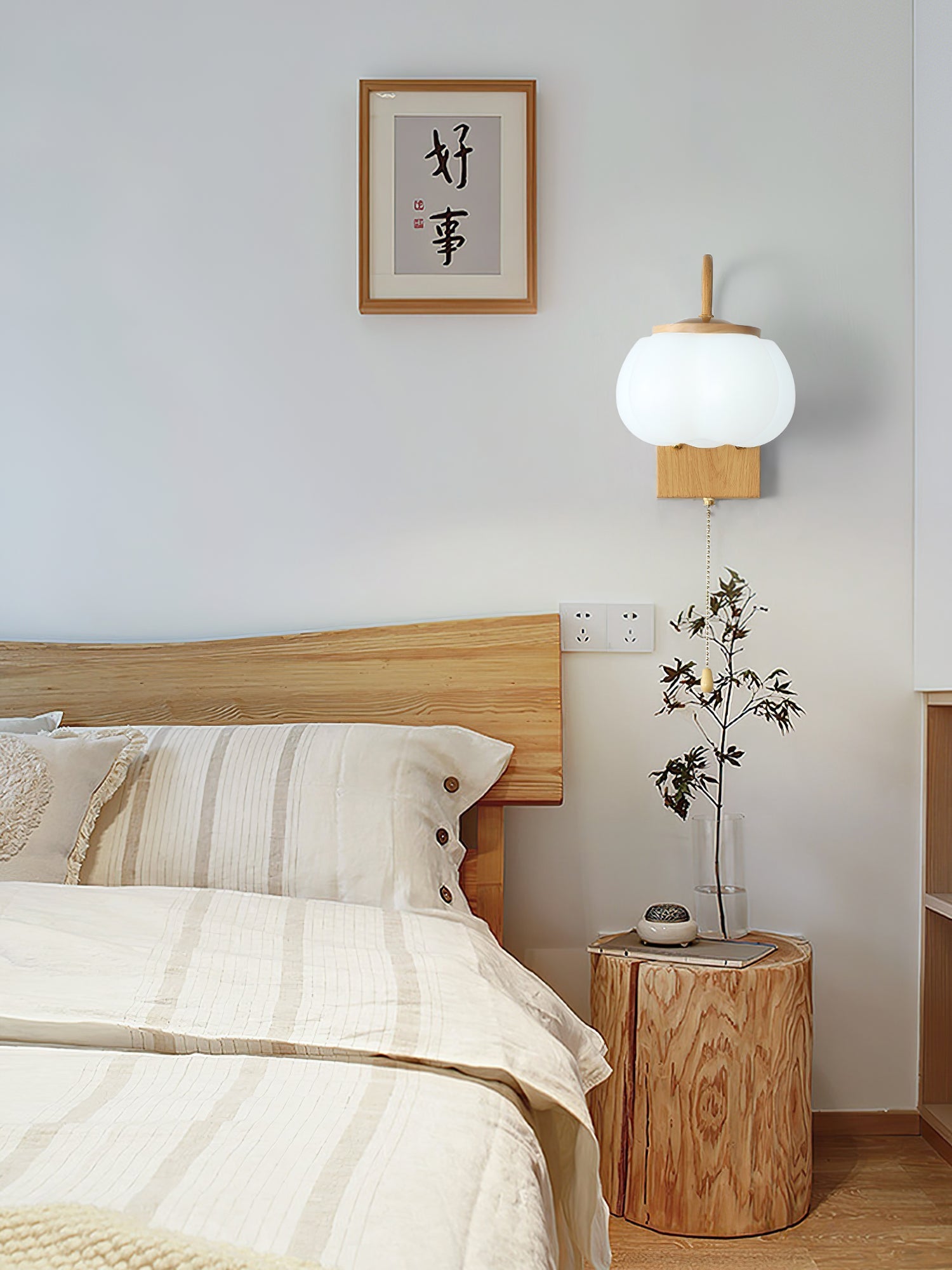 Eurrinis Elegance Flower Plastic Wall Lamp - Letslighting