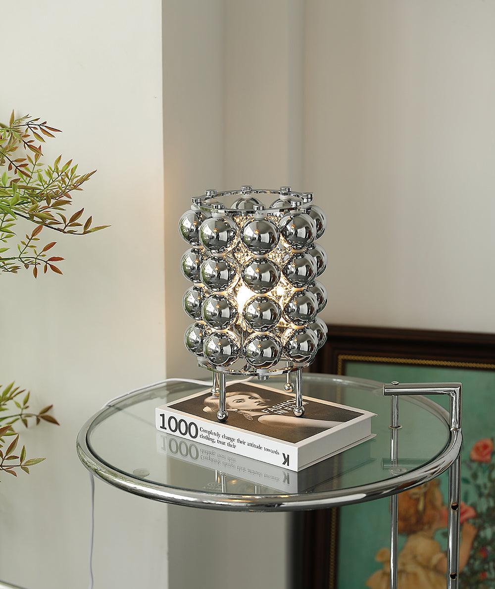 Lirra Steel Futuristic Table Lamp - Letslighting