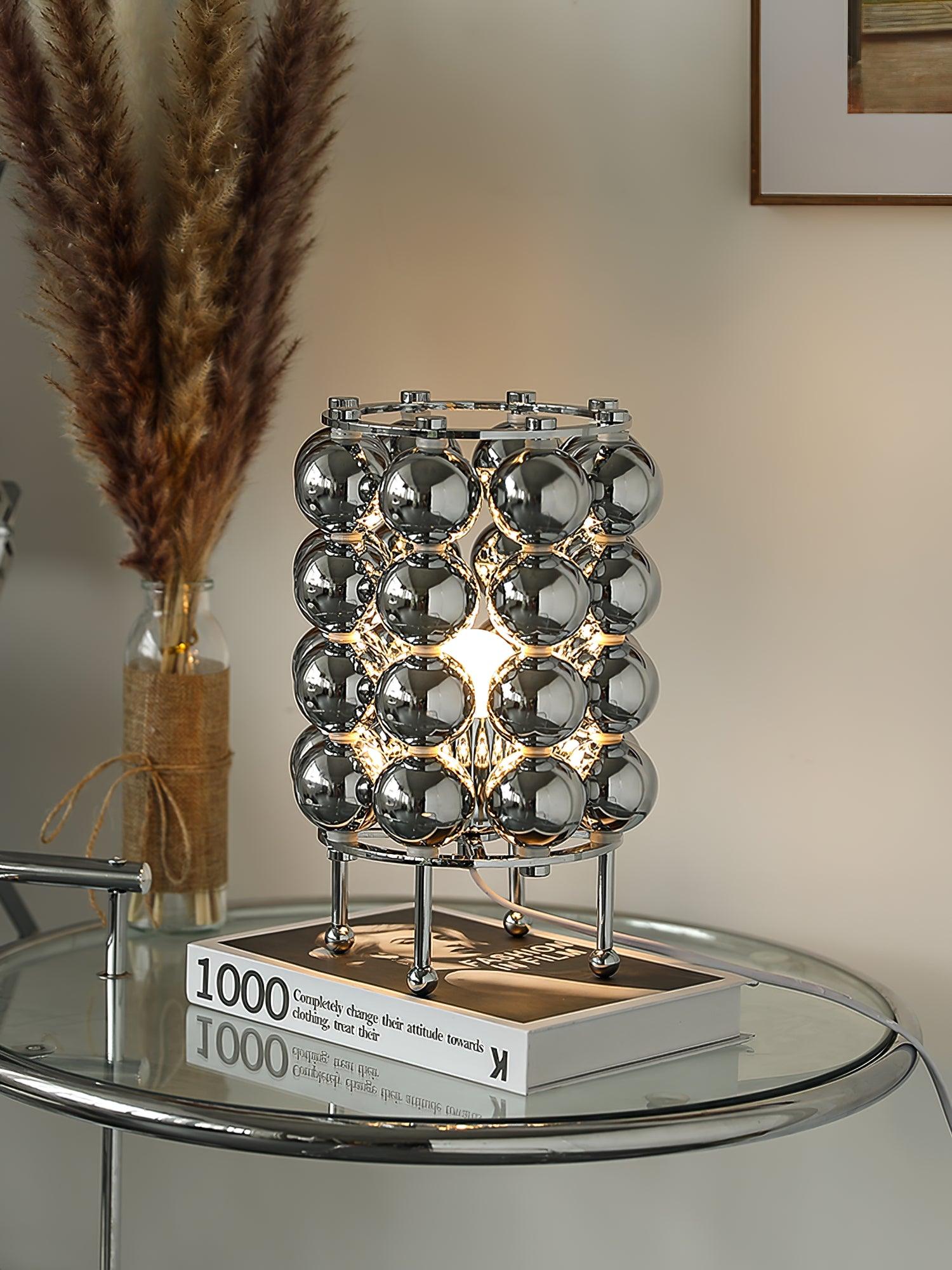 Lirra Steel Futuristic Table Lamp - Letslighting