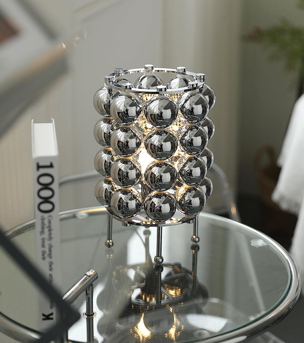 Lirra Steel Futuristic Table Lamp - Letslighting