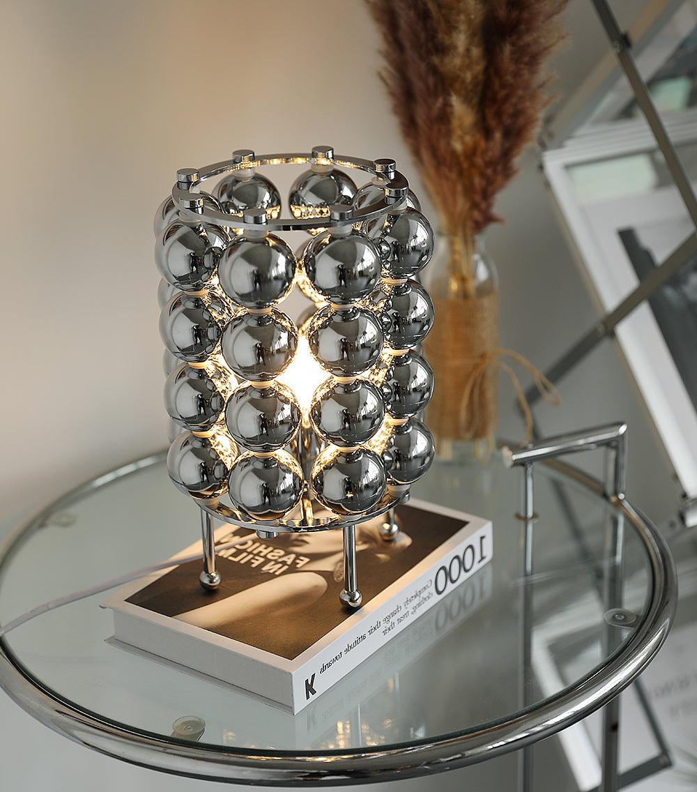 Lirra Steel Futuristic Table Lamp - Letslighting