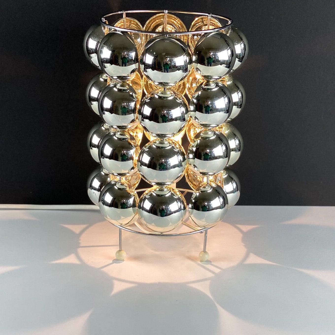 Lirra Steel Futuristic Table Lamp - Letslighting