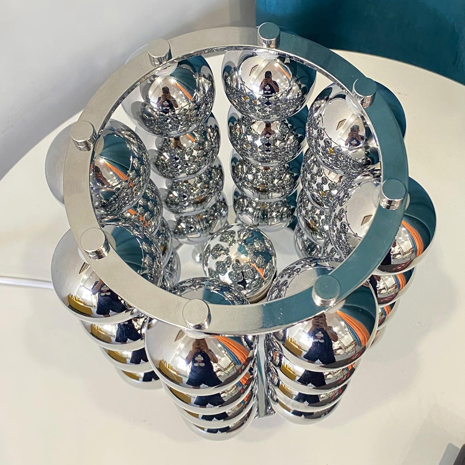 Lirra Steel Futuristic Table Lamp - Letslighting