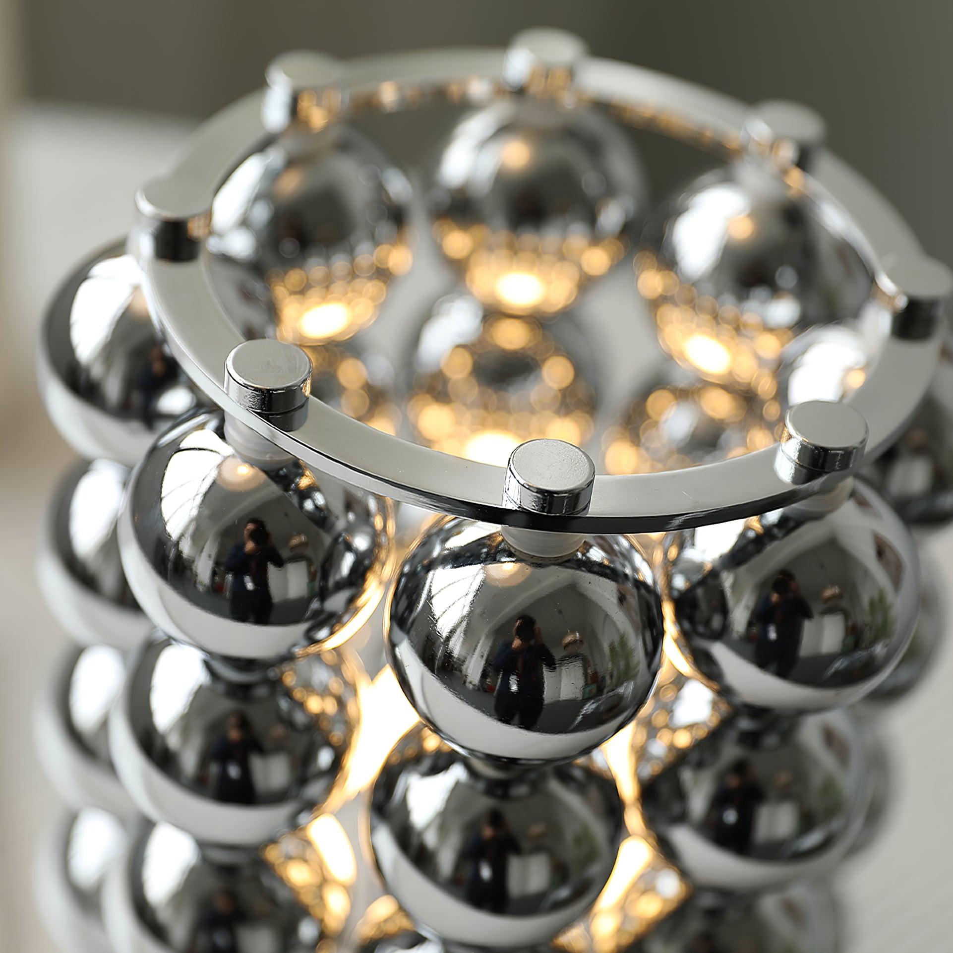 Lirra Steel Futuristic Table Lamp - Letslighting