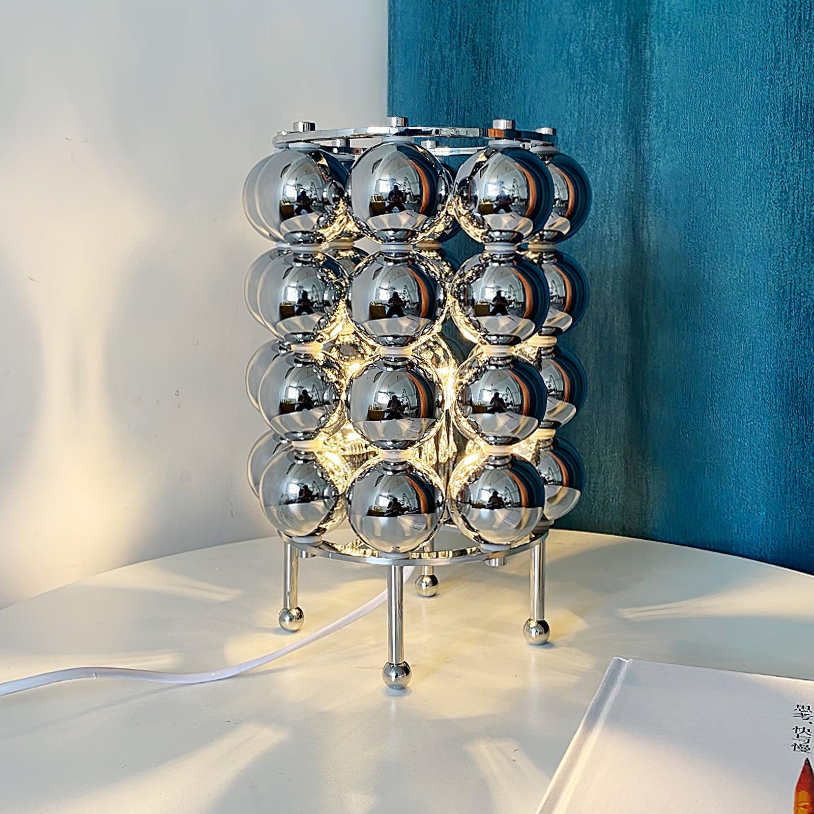 Lirra Steel Futuristic Table Lamp - Letslighting