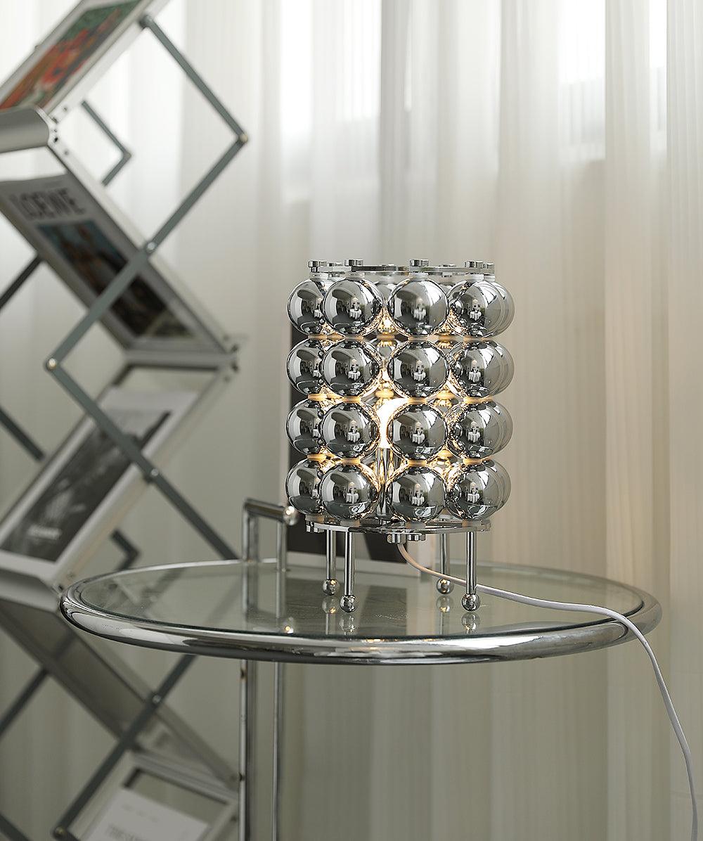Lirra Steel Futuristic Table Lamp - Letslighting