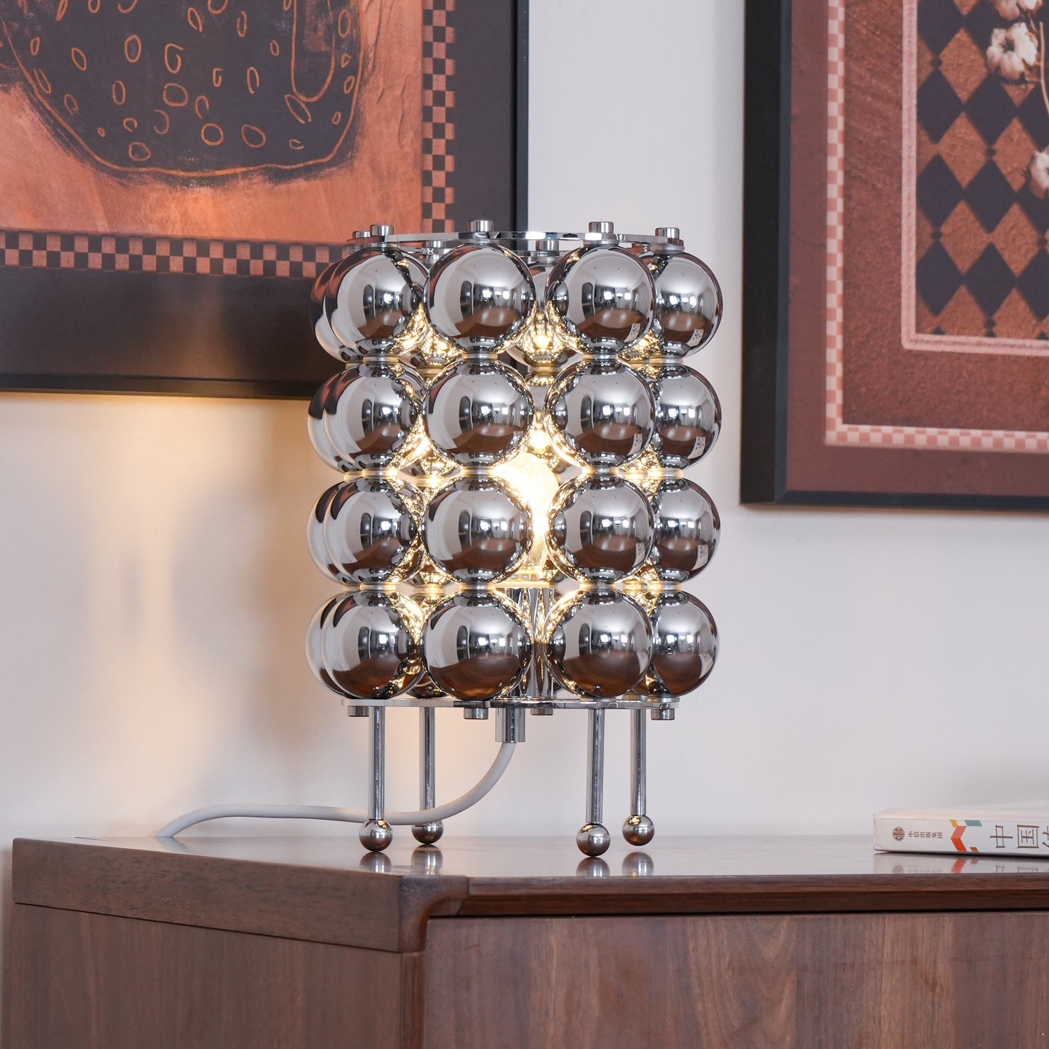 Lirra Steel Futuristic Table Lamp - Letslighting