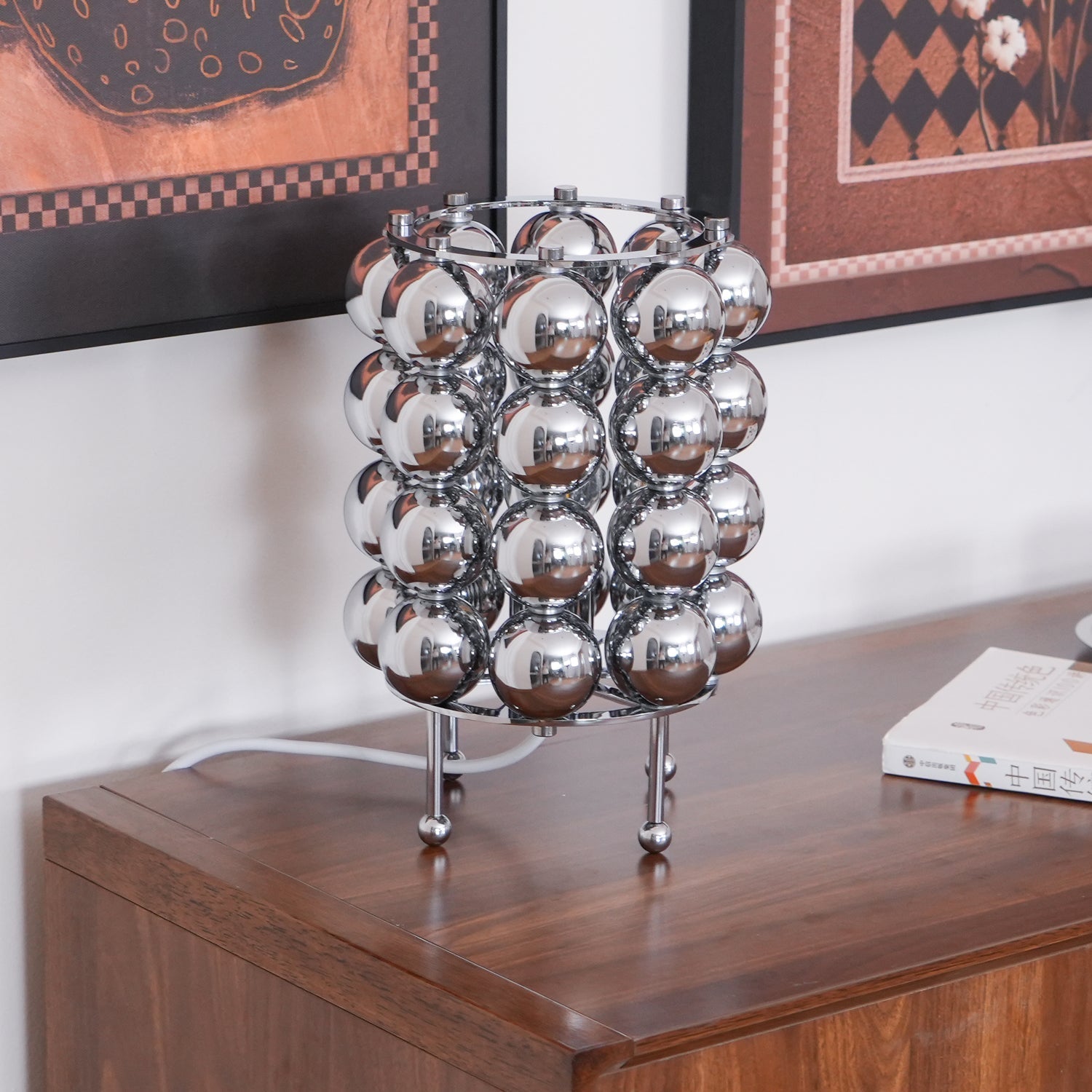 Lirra Steel Futuristic Table Lamp - Letslighting