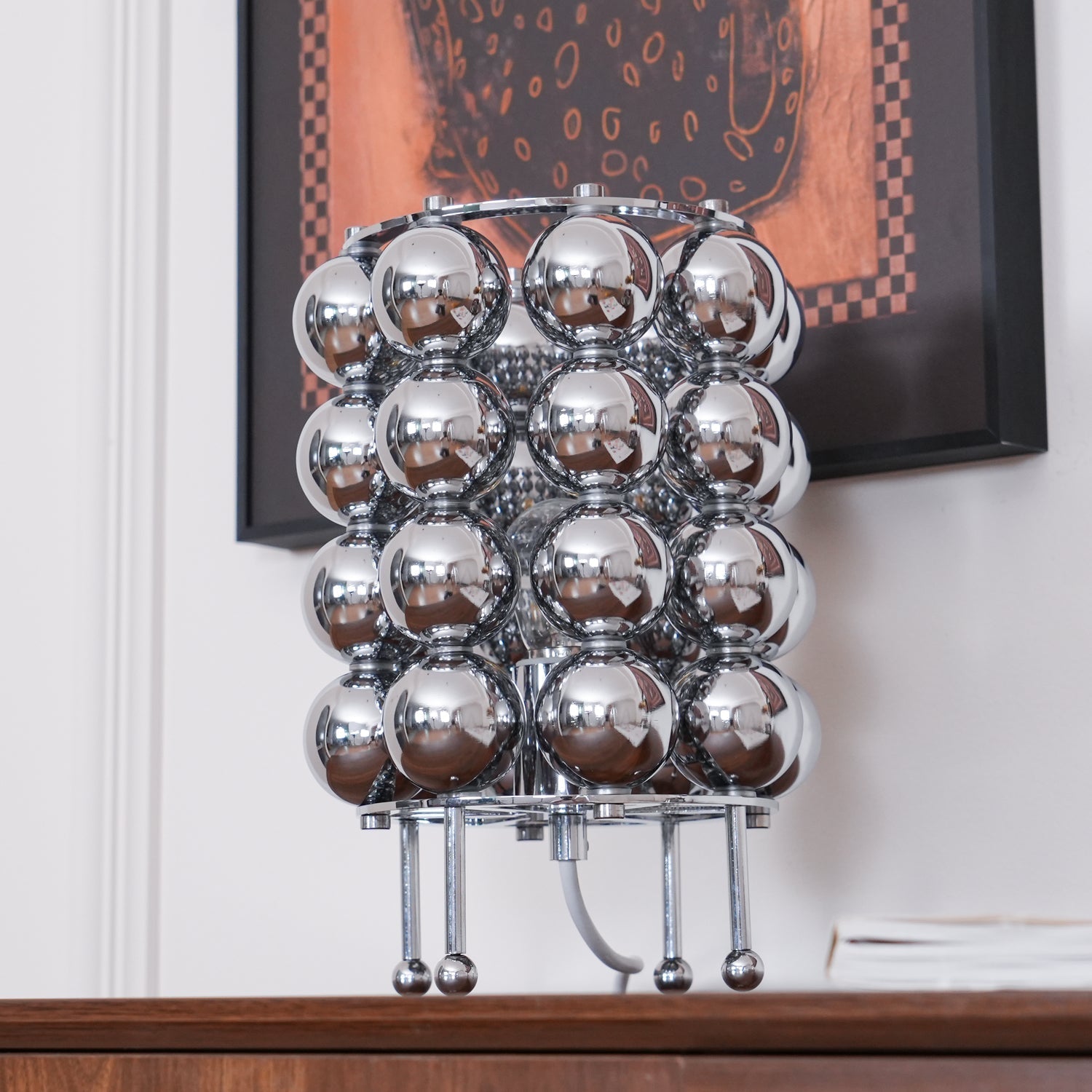 Lirra Steel Futuristic Table Lamp - Letslighting