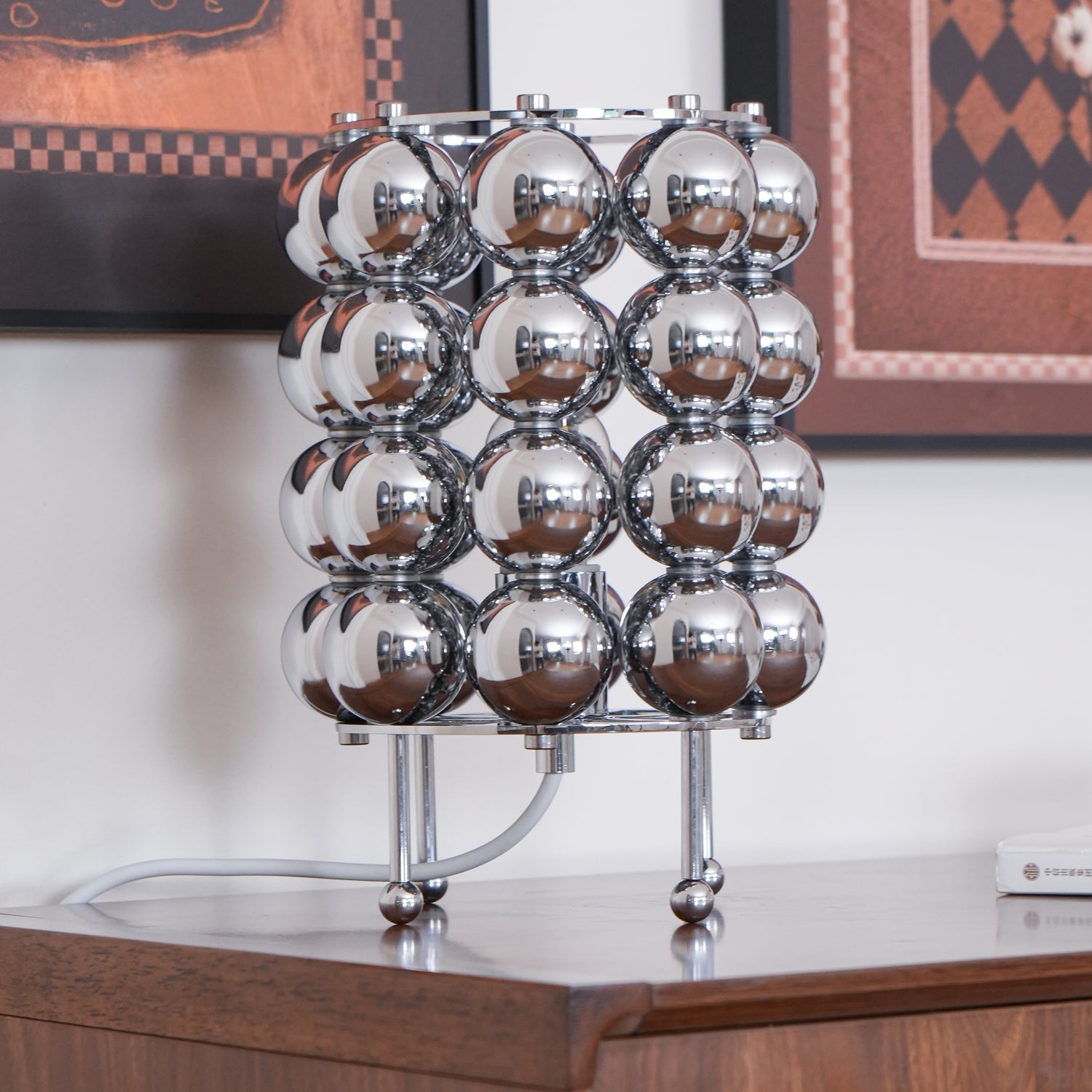 Lirra Steel Futuristic Table Lamp - Letslighting