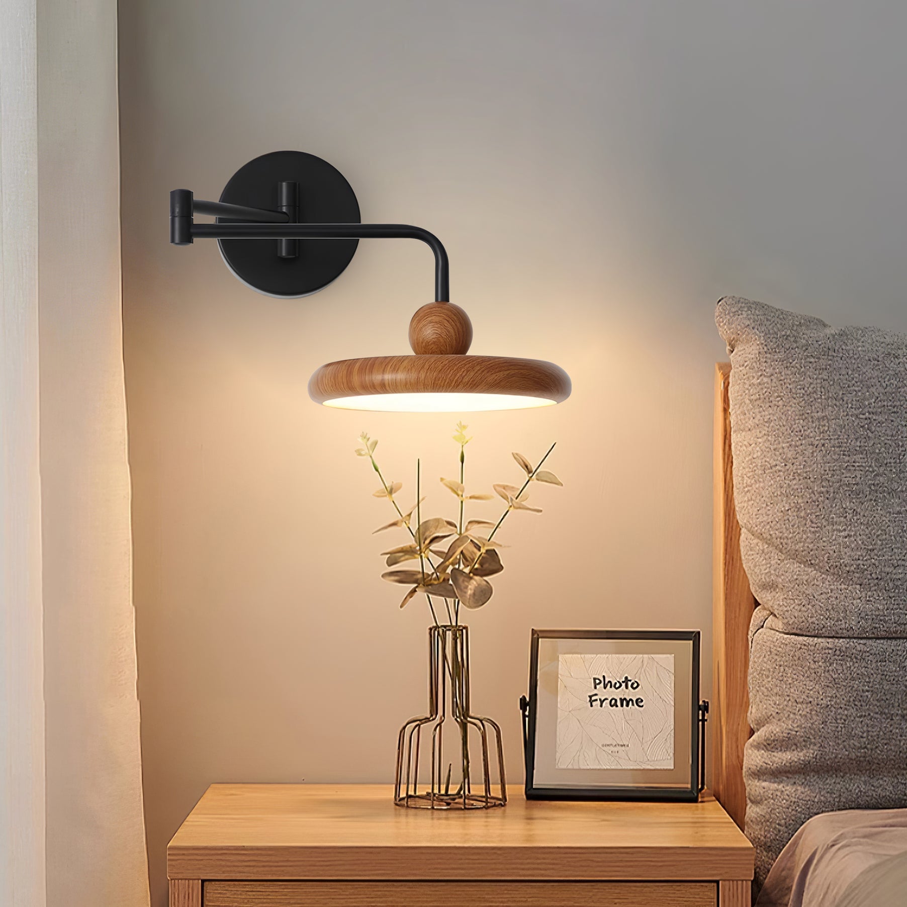 Arden Adjustable Plug-In /Hardwire Wall Lamp - Letslighting