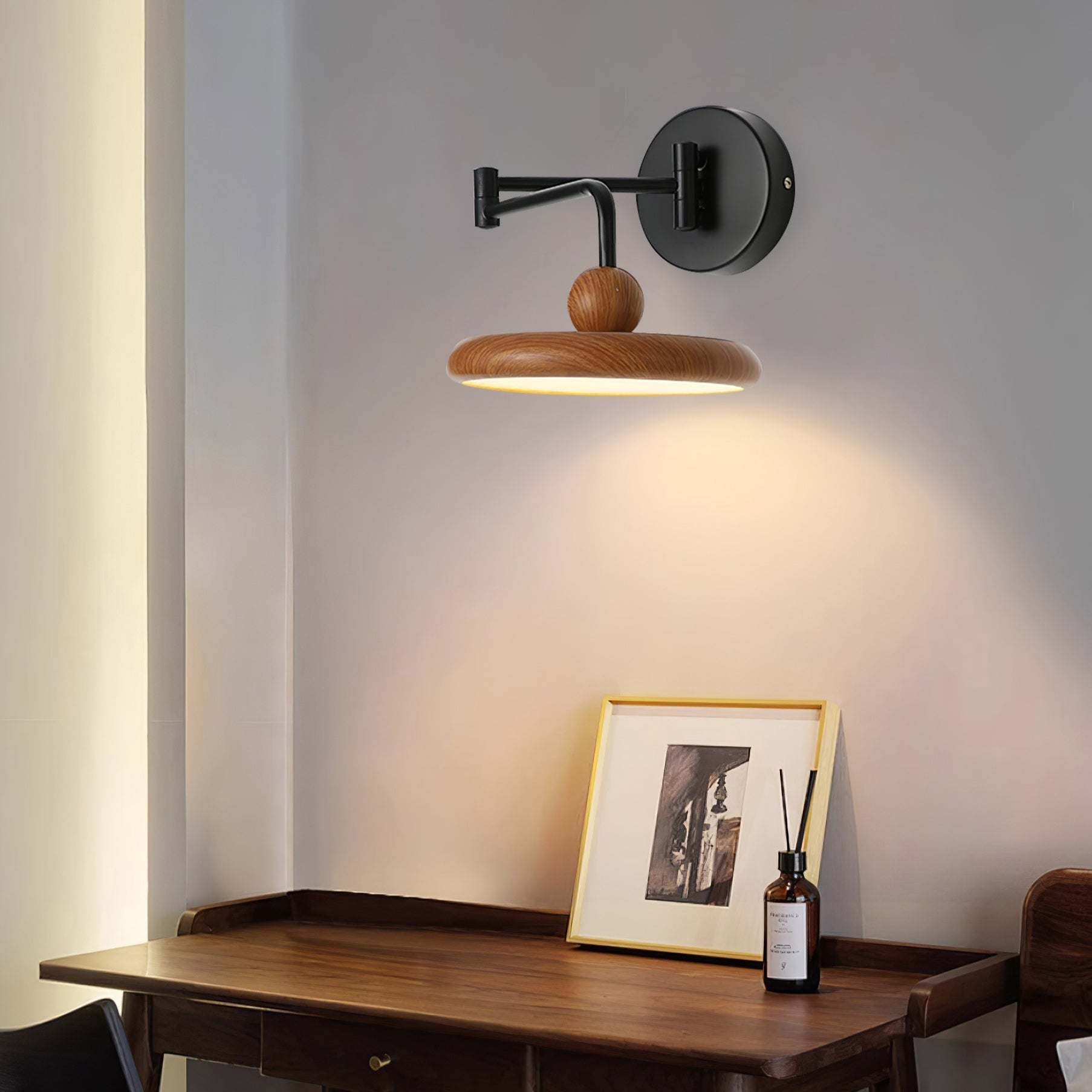 Arden Adjustable Plug-In /Hardwire Wall Lamp - Letslighting