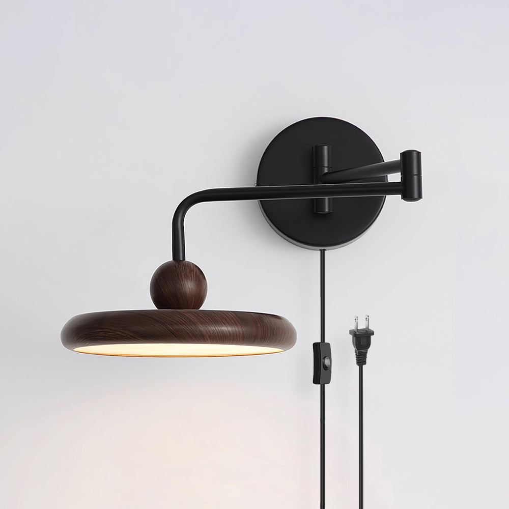 Arden Adjustable Plug-In /Hardwire Wall Lamp - Letslighting